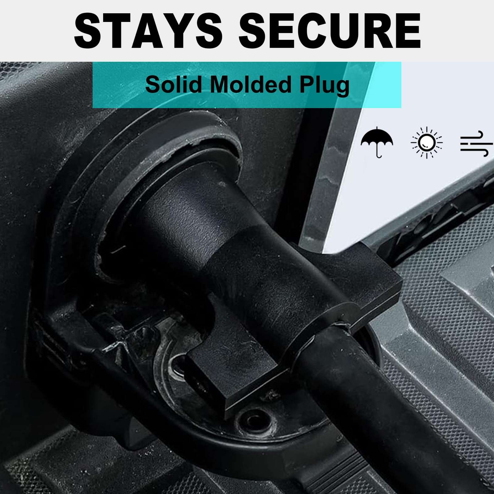 CXTM 7 Pin Trailer Wiring Harness with 7 Gang Junction Box - 6 Feet, Heavy Duty 7-Pin Trailer Cord Wire Cable, 7 Way Trailer Plug with Junction Box, Trailer Junction Box 7 Pole Waterproof (6ft) 6