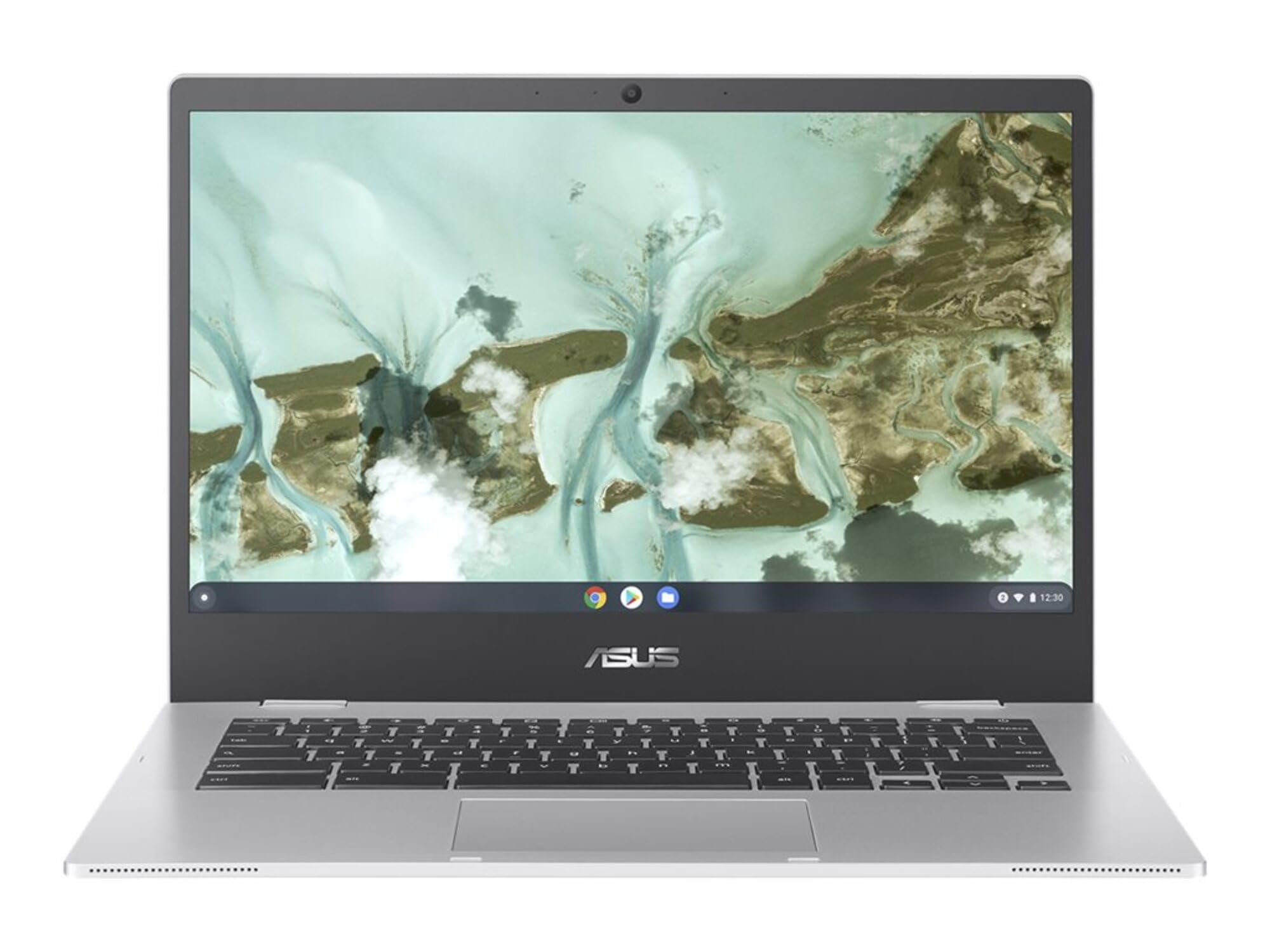 Asus Chromebook CX1 CX1400 CX1400CKA-DB44 14" Chromebook - HD - 60 Hz - Intel Celeron N4500-4 GB - 64 GB Flash Memory - Transparent Silver - Intel Chip - 1366 x 768 - ChromeOS - UHD Graphics - Twist