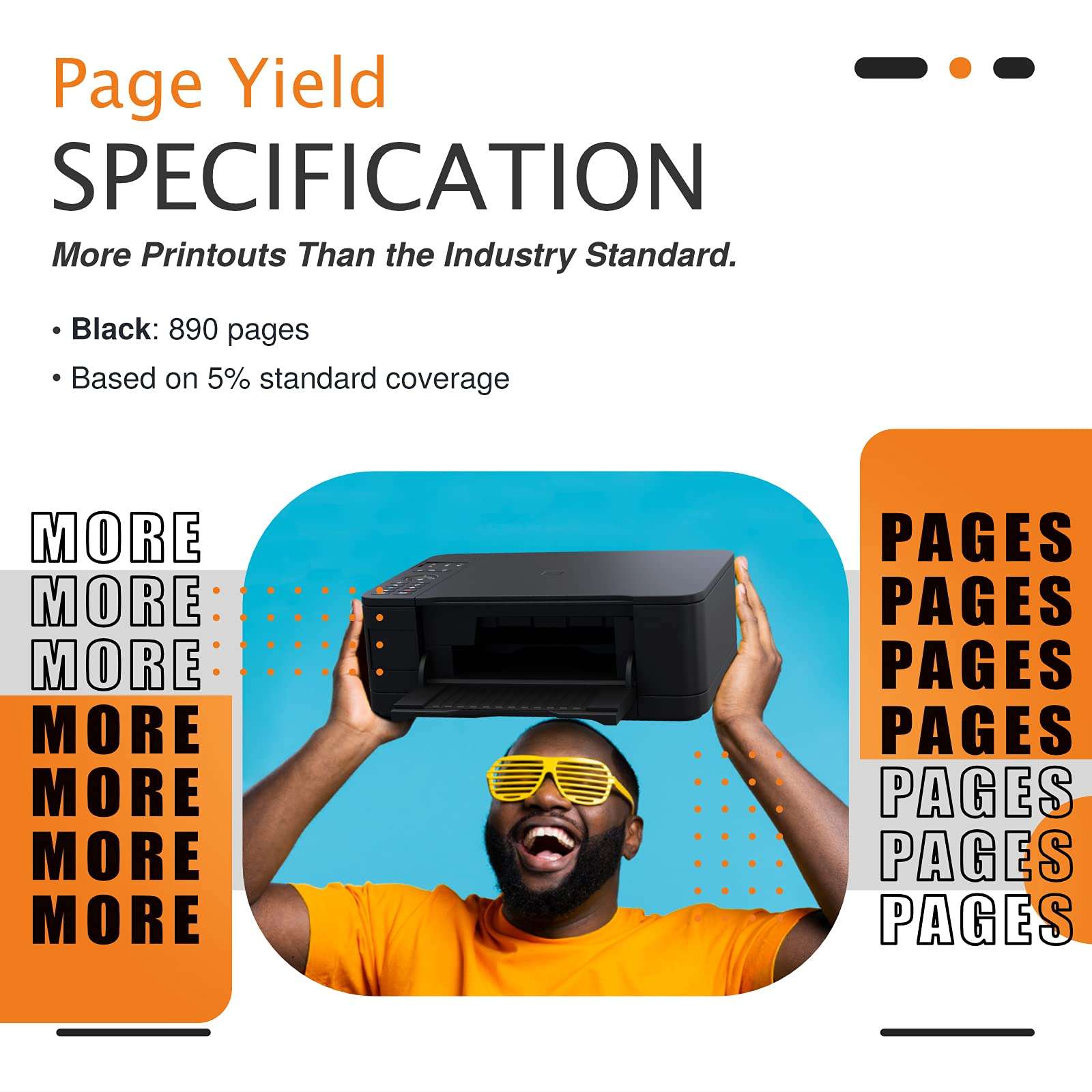 ATOPolyjet Remanufactured Cartridge Replacement for HP 74XL 74 XL Combo Pack CB335WN CB336WN for DeskJet D4260 D4360 OfficeJet J5740 J5780 J6480 PhotoSmart C4280 C4450 C4480 C4599 C5280 C5550 Printer 4