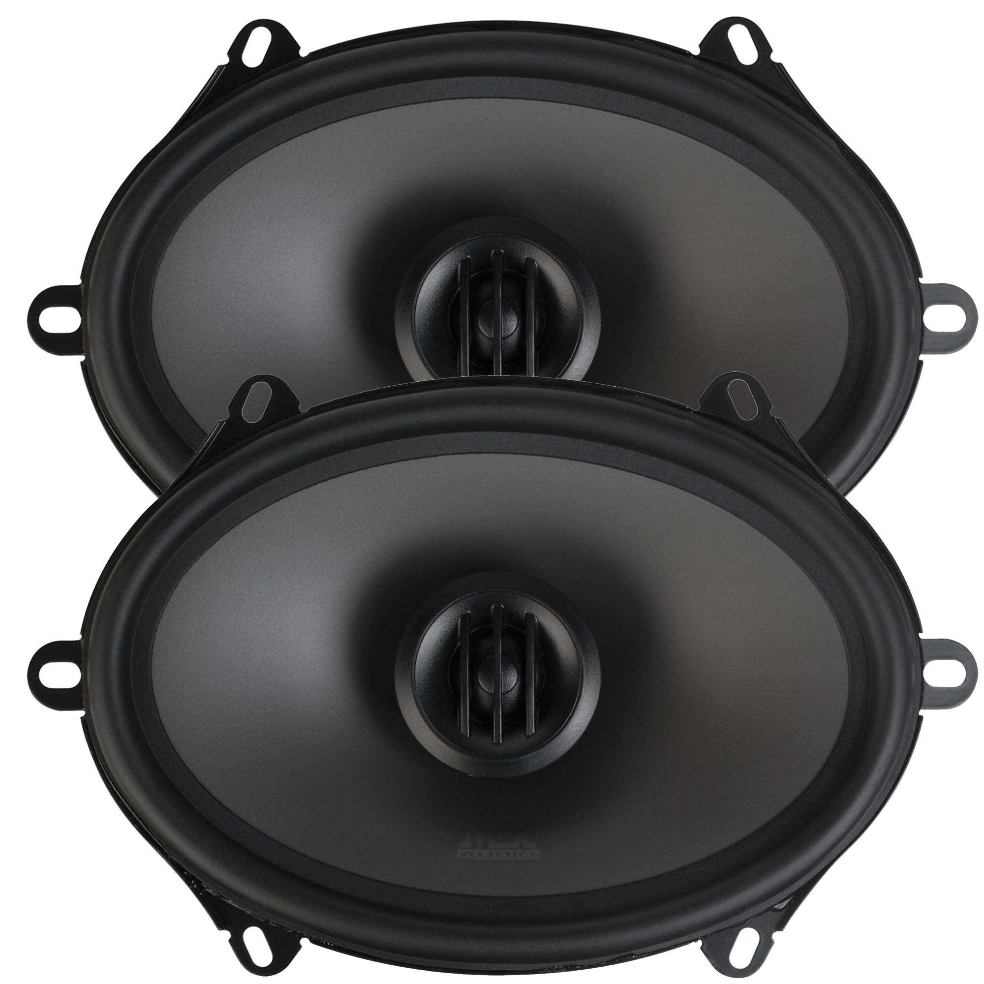 MTX Audio THUNDER68 Thunder Coaxial Speakers - Set of 2, 6x8 Inch 2-Way