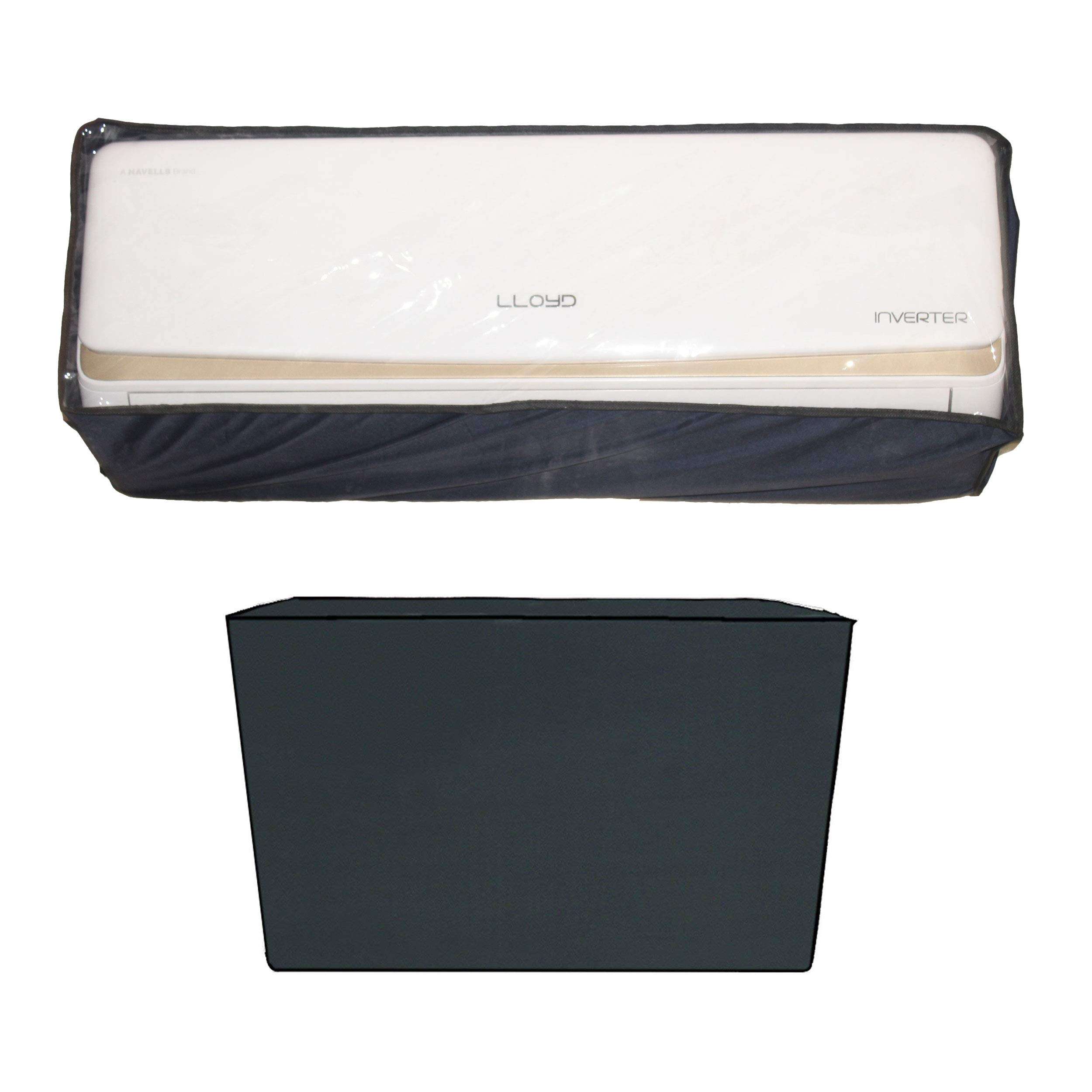 Stylista ac Cover Set of Indoor and Outdoor Unit for 1.5 ton Capacity Blue 1