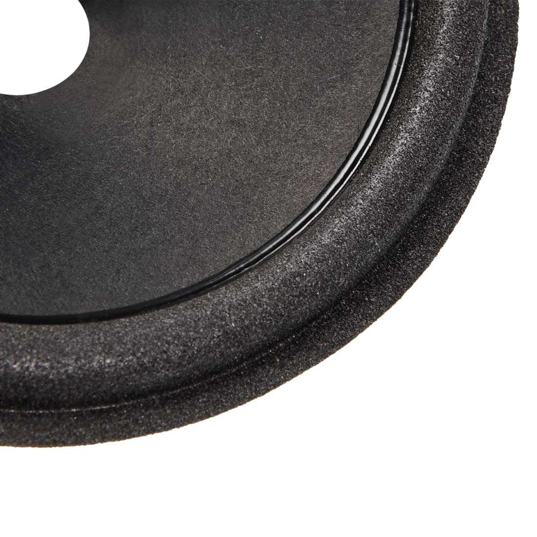 uxcell 3.5" Paper Speaker Cone Subwoofer Cones Drum Paper 0.5" Inner Diameter with Foam Surround 2 Pcs 4