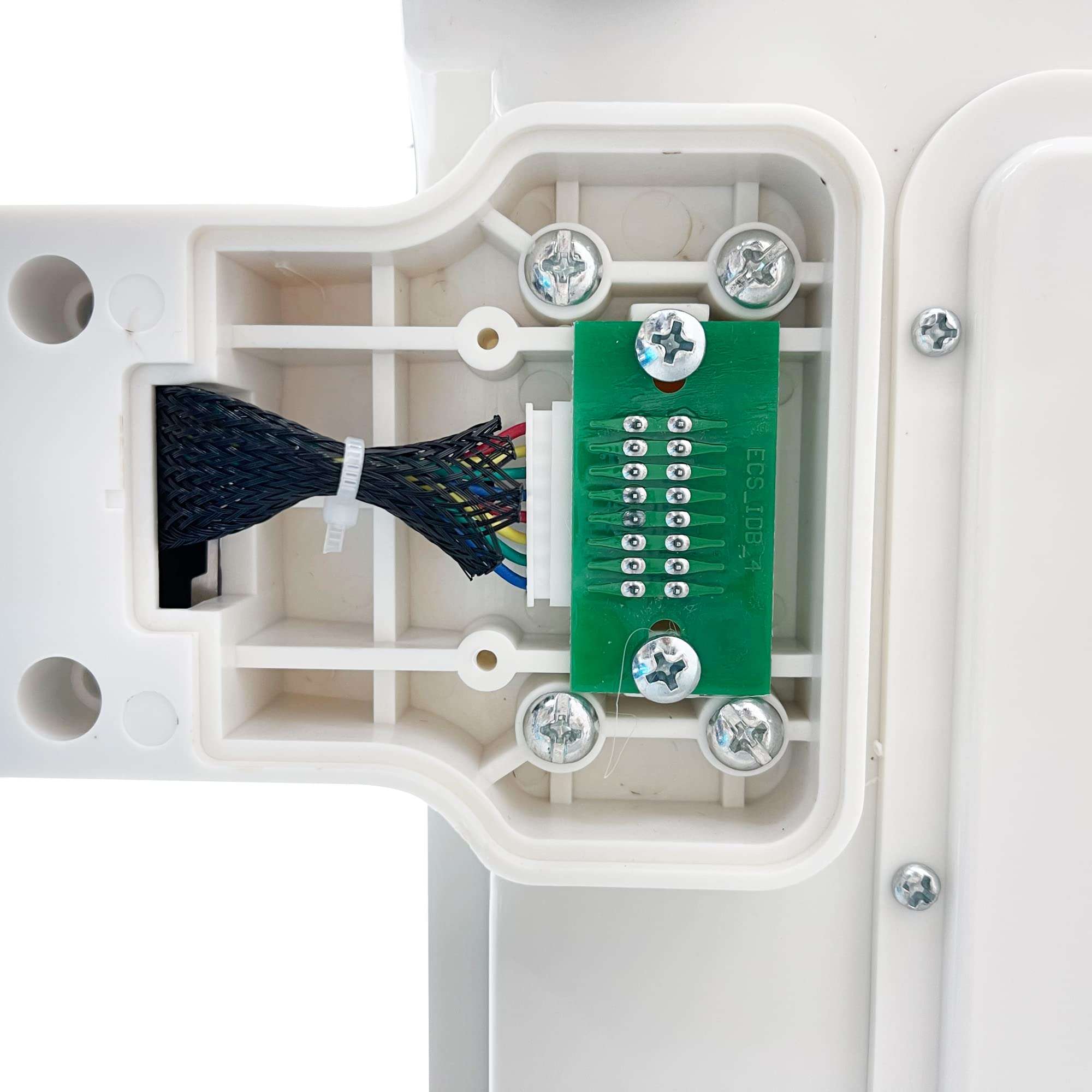 INTSUPERMAI Digital Price Computing Scale with Thermal Label Printer 30lbs Capacity Four-window with Pole Double-sided Supermarket Scale 6