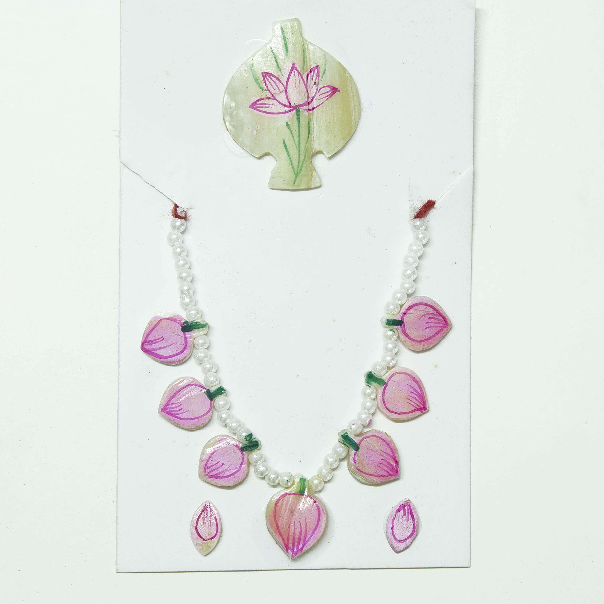 SHREEJI SHRINGAR Mala Set Including Kundal, Mukut and Shishful for All Swaroops of Krishna Laddu Gopal - Shreeji Shringar 4