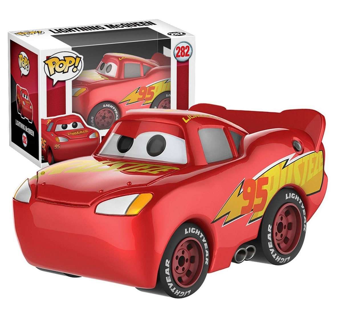 Funko – Disney Cars 3 3 Figure Lightning McQueen Chromed, 13044 1
