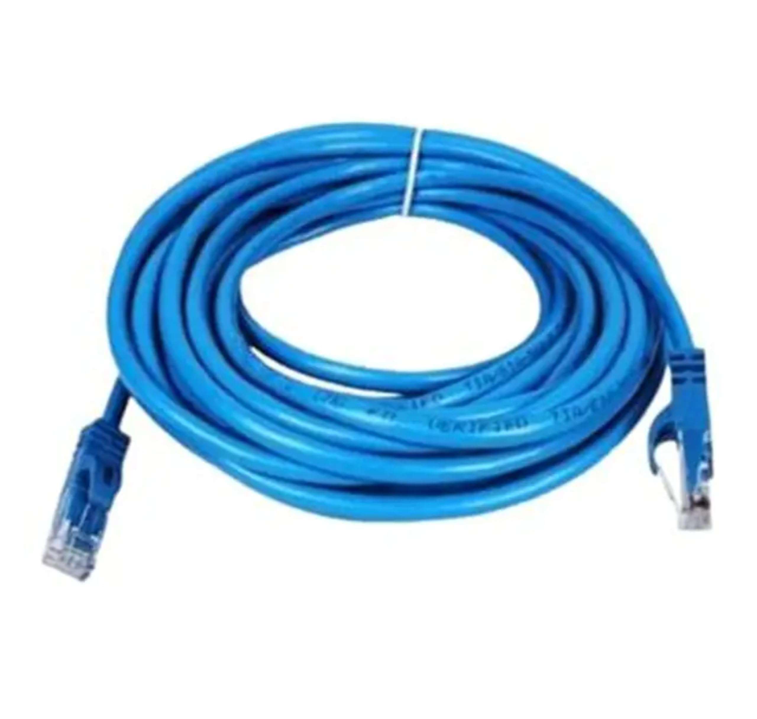 Terabyte 5 Meter LAN Cable CAT5 Ethernet Cable Internet Cable RJ45 LAN Wire High Speed Patch Cable Computer Cord (Blue) 03 1