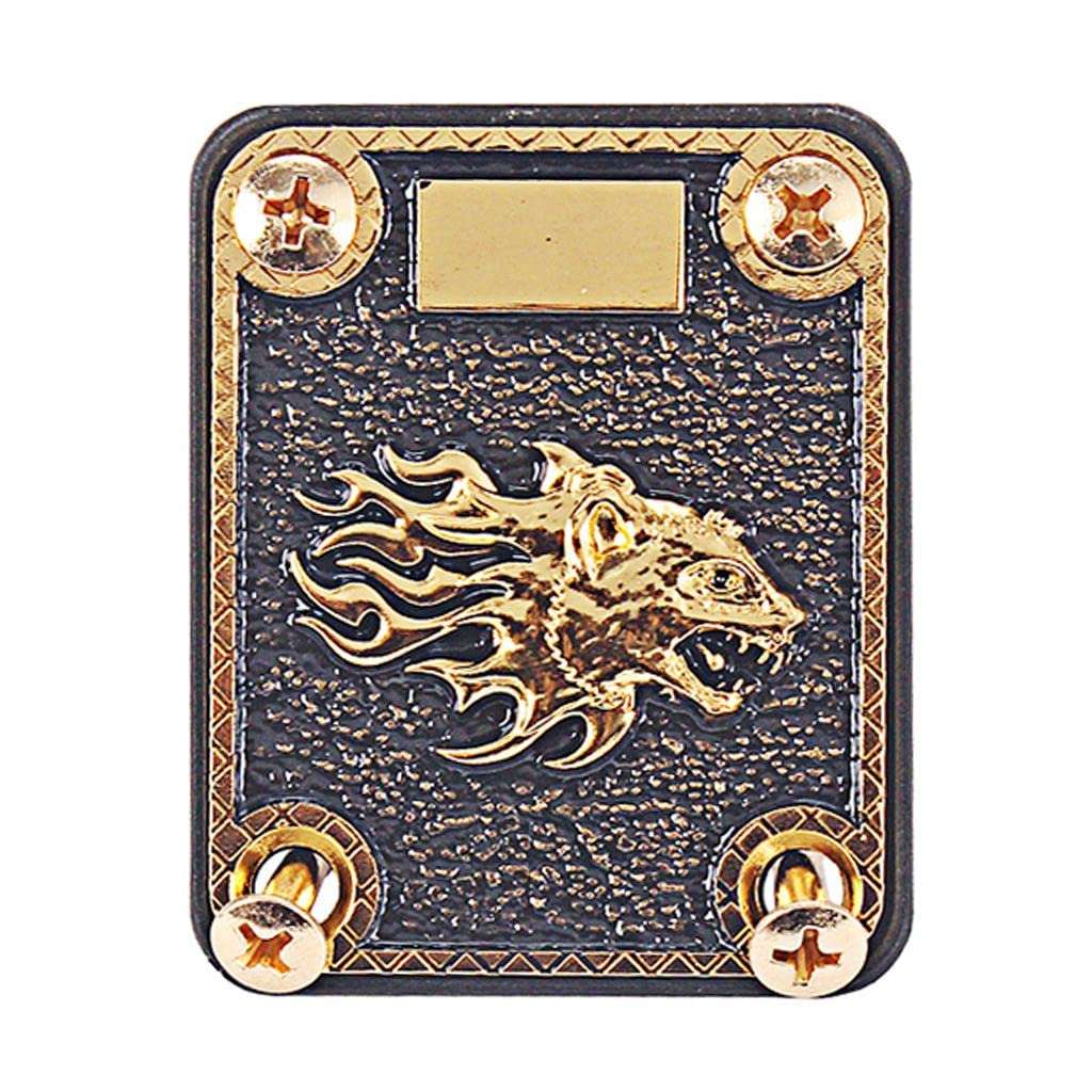 CALANDIS Guitar Neck Reinforcing Plate&Screws for Fender Strat Tele Electric Guitar Bass