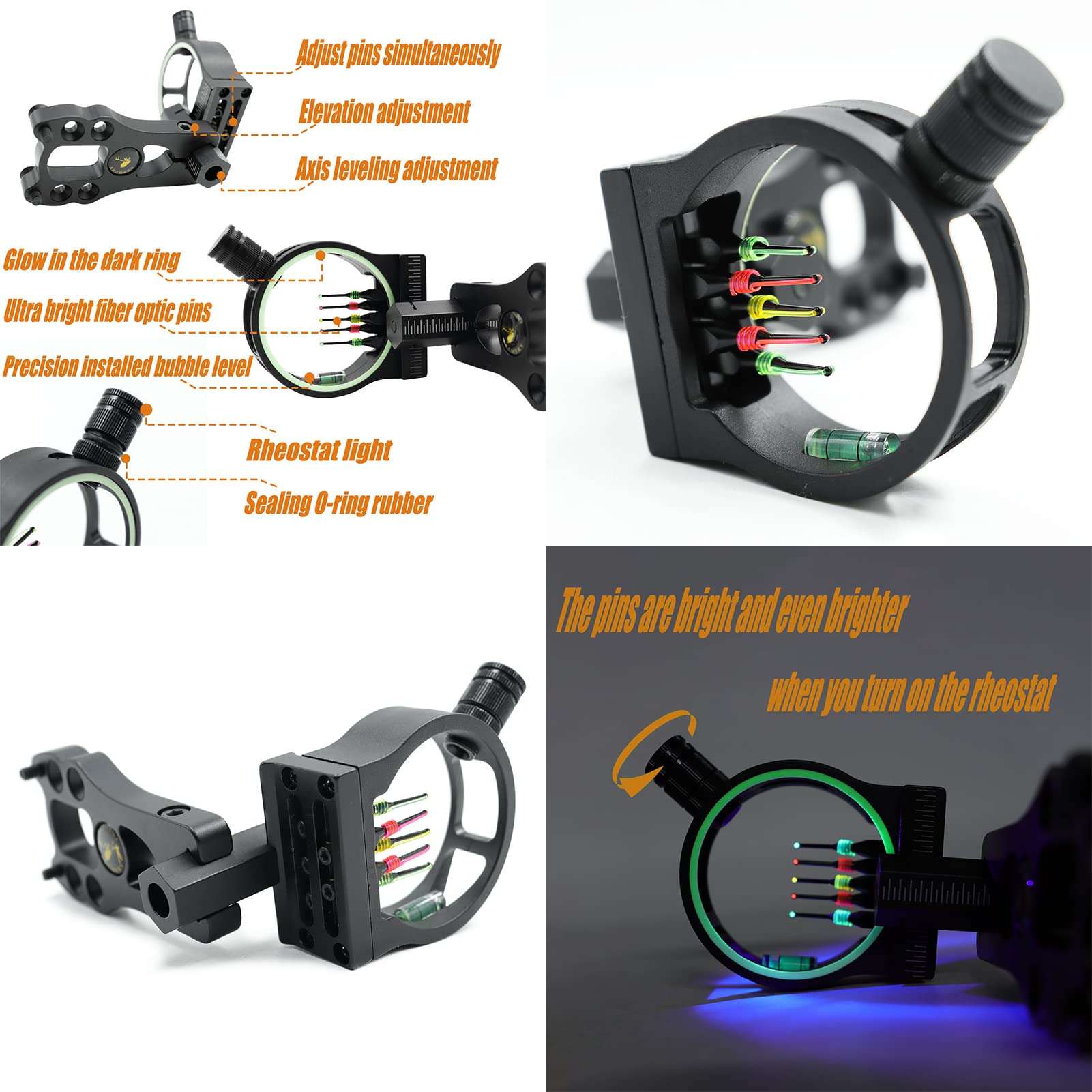 Takedown Recurve Bow for Adults 62" Bowfishing Bow with Reels Kits 30-50lbs for Beginner Package with Fishing Archery Hunting Equipment Bow and Arrow Set for Right Hand (50lbs) 6