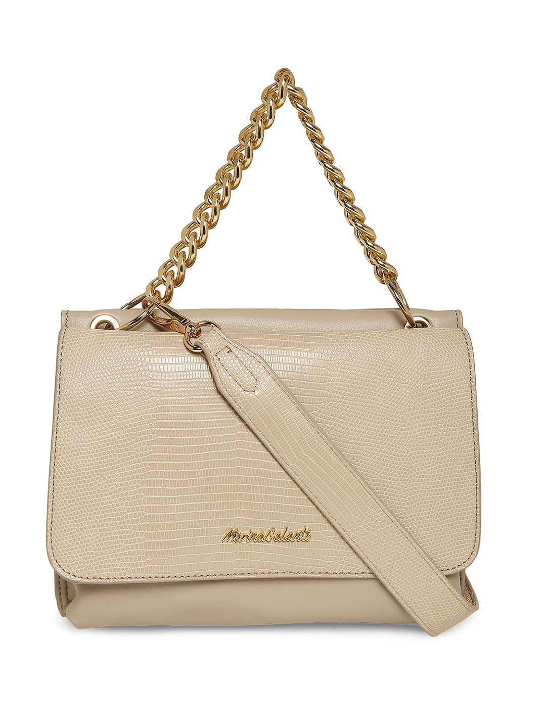 MARINA GALANTI Midnight Sonata Beige Soft One Size Handbag 1