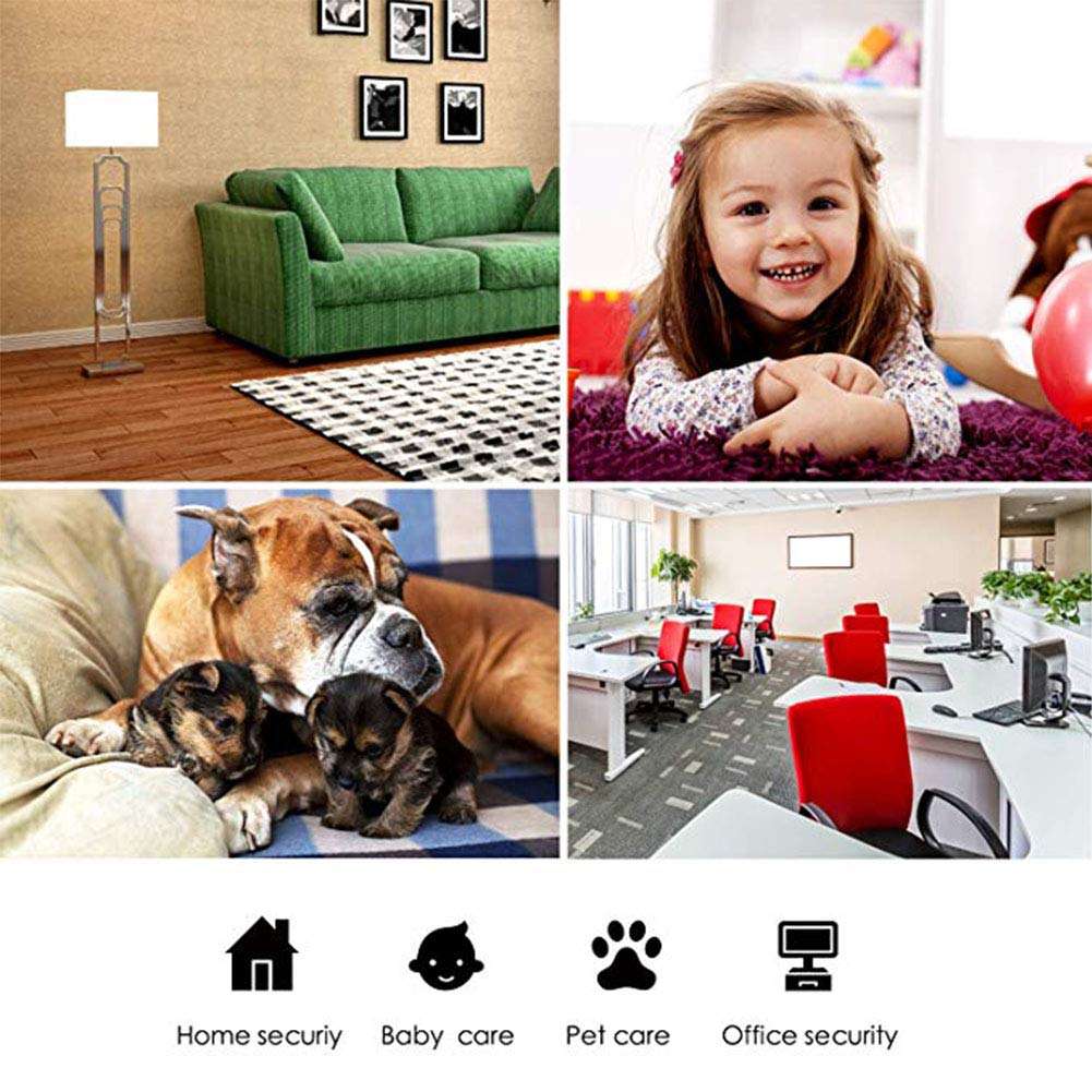 Like More 360°VR Panoramic Fisheye Network Camera Home Two-Way Audio Mobile Detection Anti-Theft Night Vision IP Camera 6