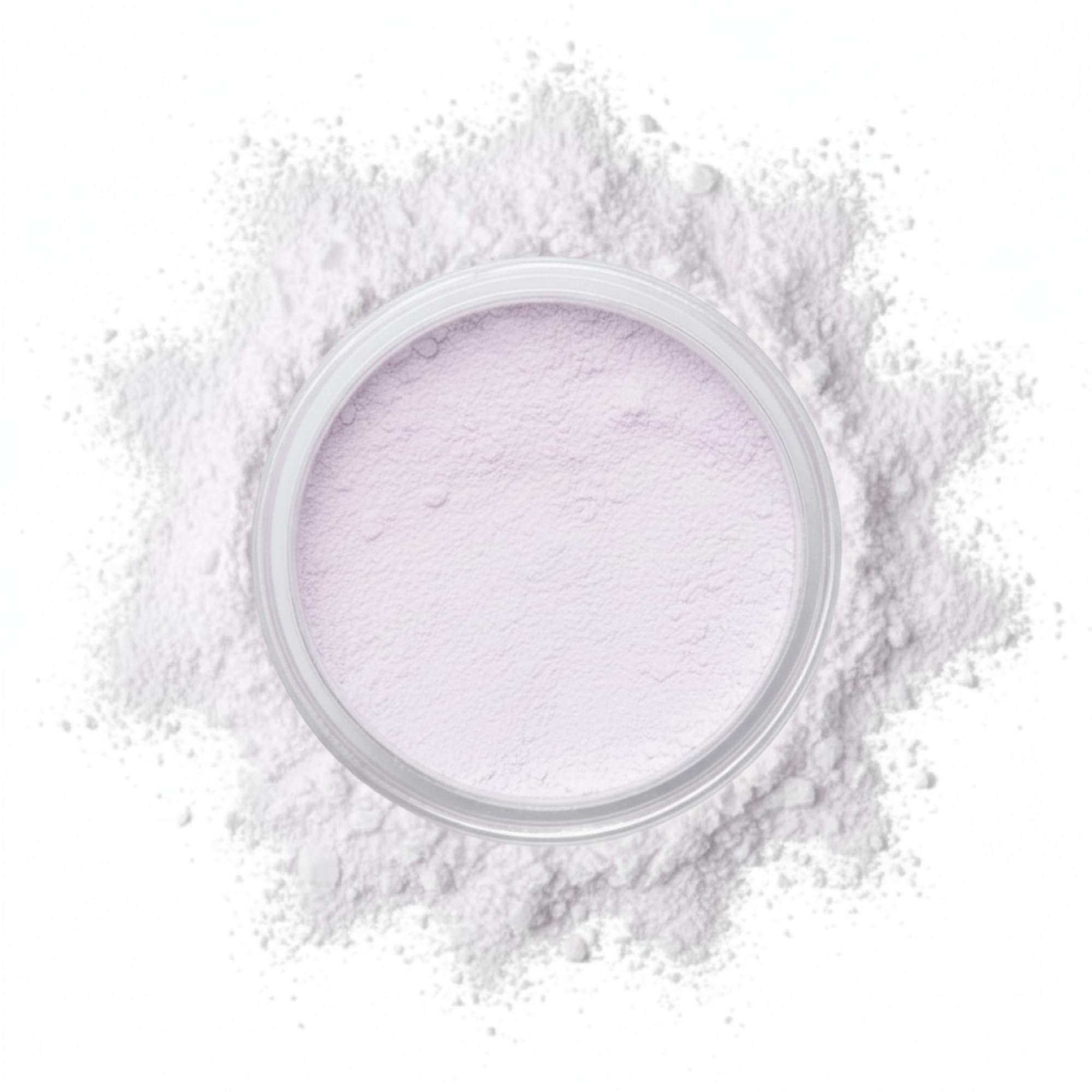 TRUOM HD Loose Setting Compact Powder for All Skin Tone | Matte Finish | Oil Control & Shine Free | Ultra-Fine Mineral Makeup | Long-Lasting Compact Powder for Women | Light Lavender - 30g