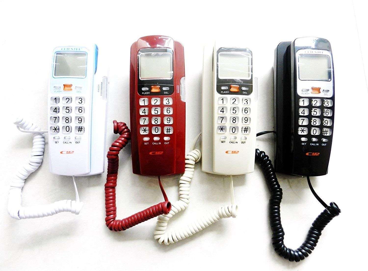 Vepson KX-T555CID Corded Phone (Red) 4