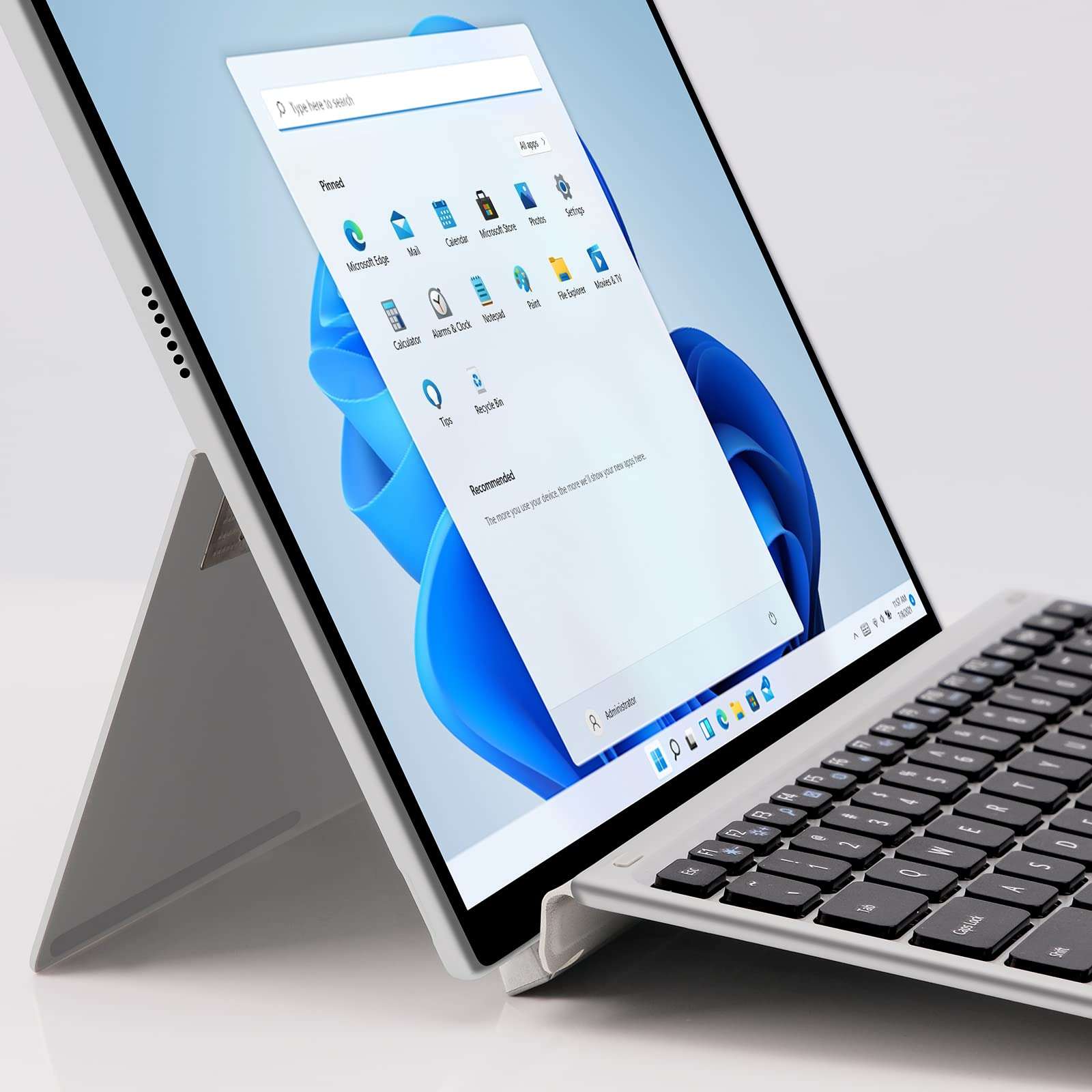 VGKE B12 Detachable 2-in-1 Laptop Touchscreen Windows 11, Tablet 12.3" with Keyboard, Intel Celeron J4125 2.7GHz, Quad Core, 8GB RAM, 256GB SSD, 3K FHD IPS 3000x2000, 2.4G+5G WiFi, Bluetooth, Type C 6