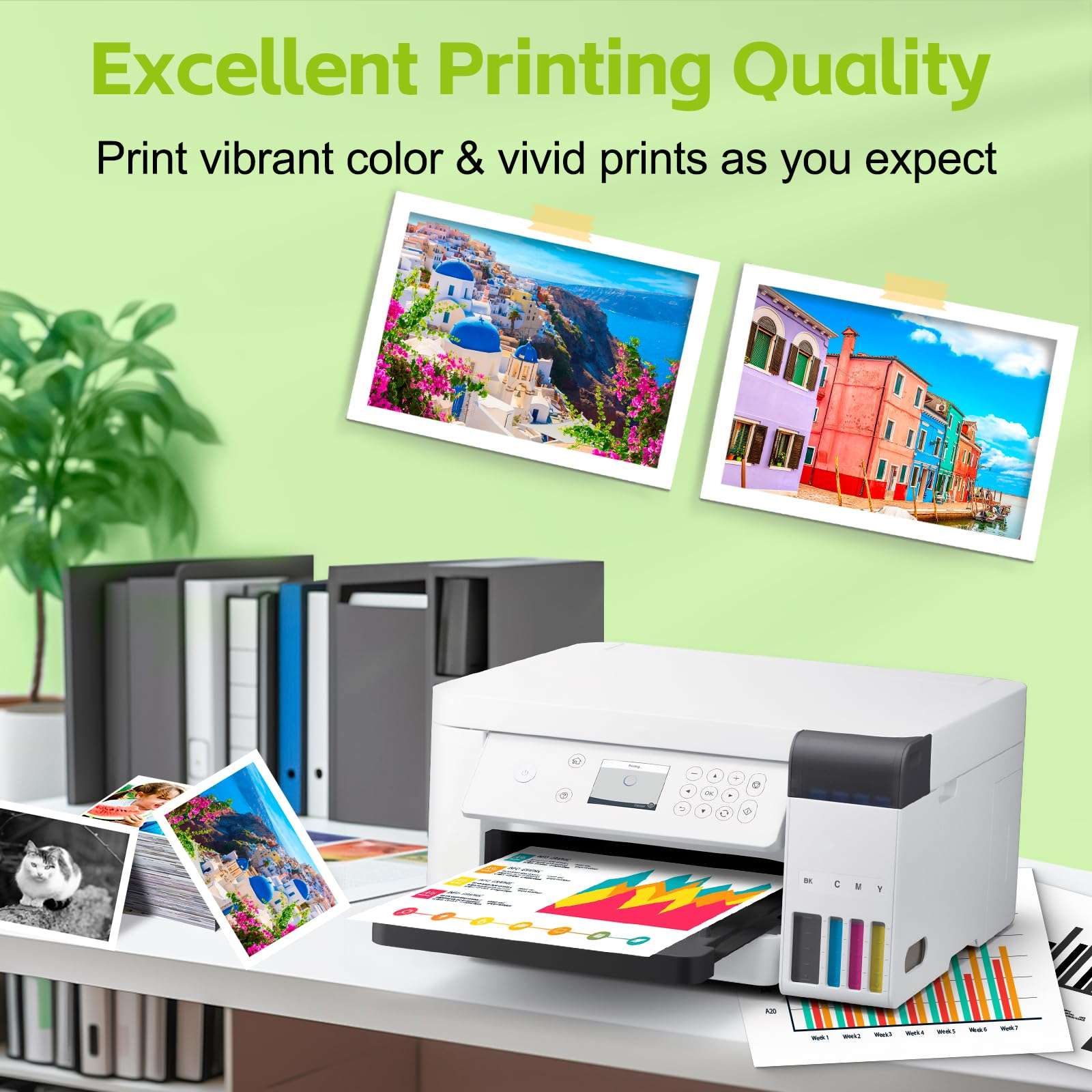 greencycle Re-Manufactured PG-240XL 240 XL Ink Cartridge Compatible for Canon PIXMA MG3620 MG4220 MG3220 MG2220 MX392 MX432 MX472 MX512 MG3522 MX522 MX532 Printer (Black, 2 Pack) 4