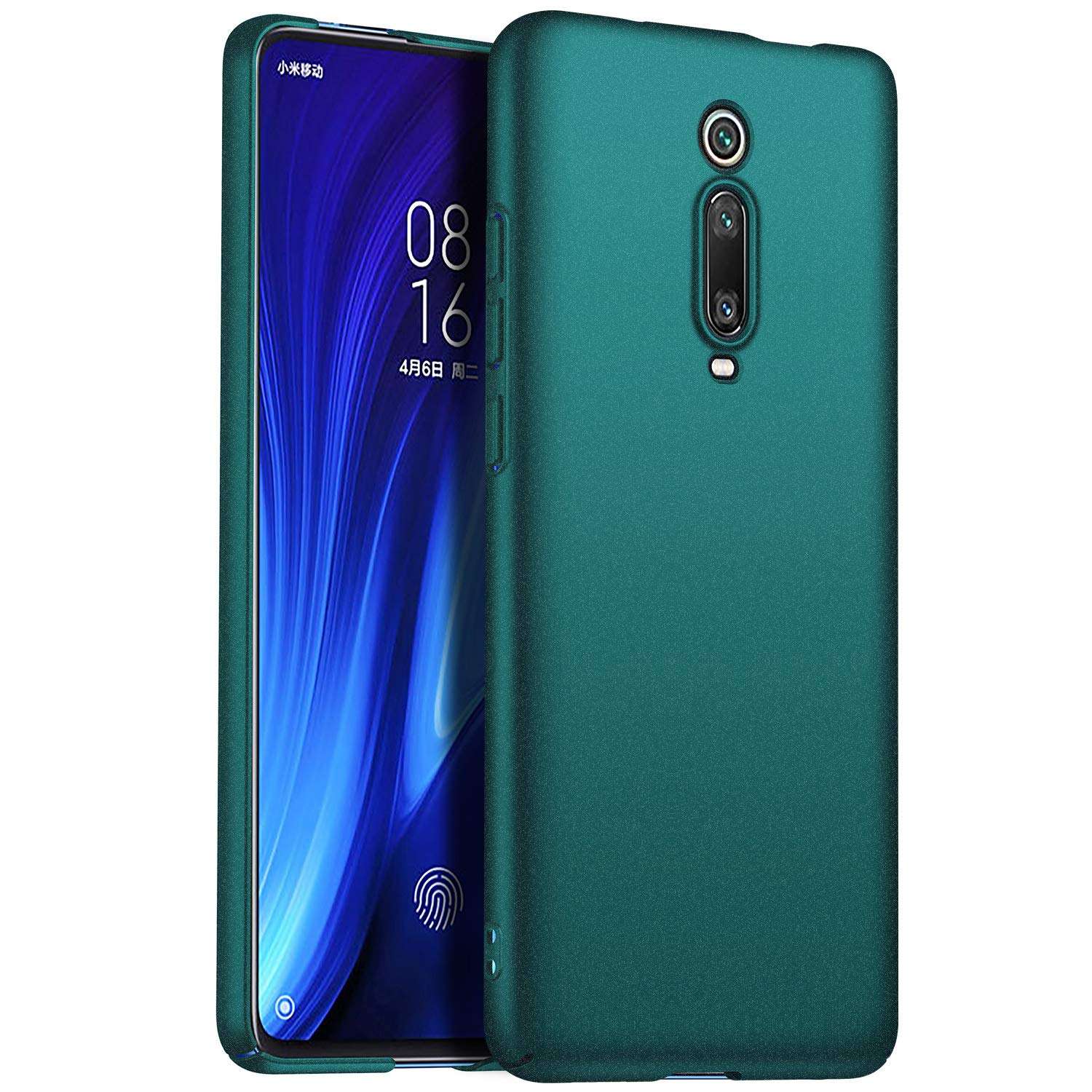 N+A Amosry Compatible with Xiaomi Mi 9T/9T Pro Case, Slim Case, Thin and Light, for Xiaomi Mi 9T/9T Pro (Green) 1