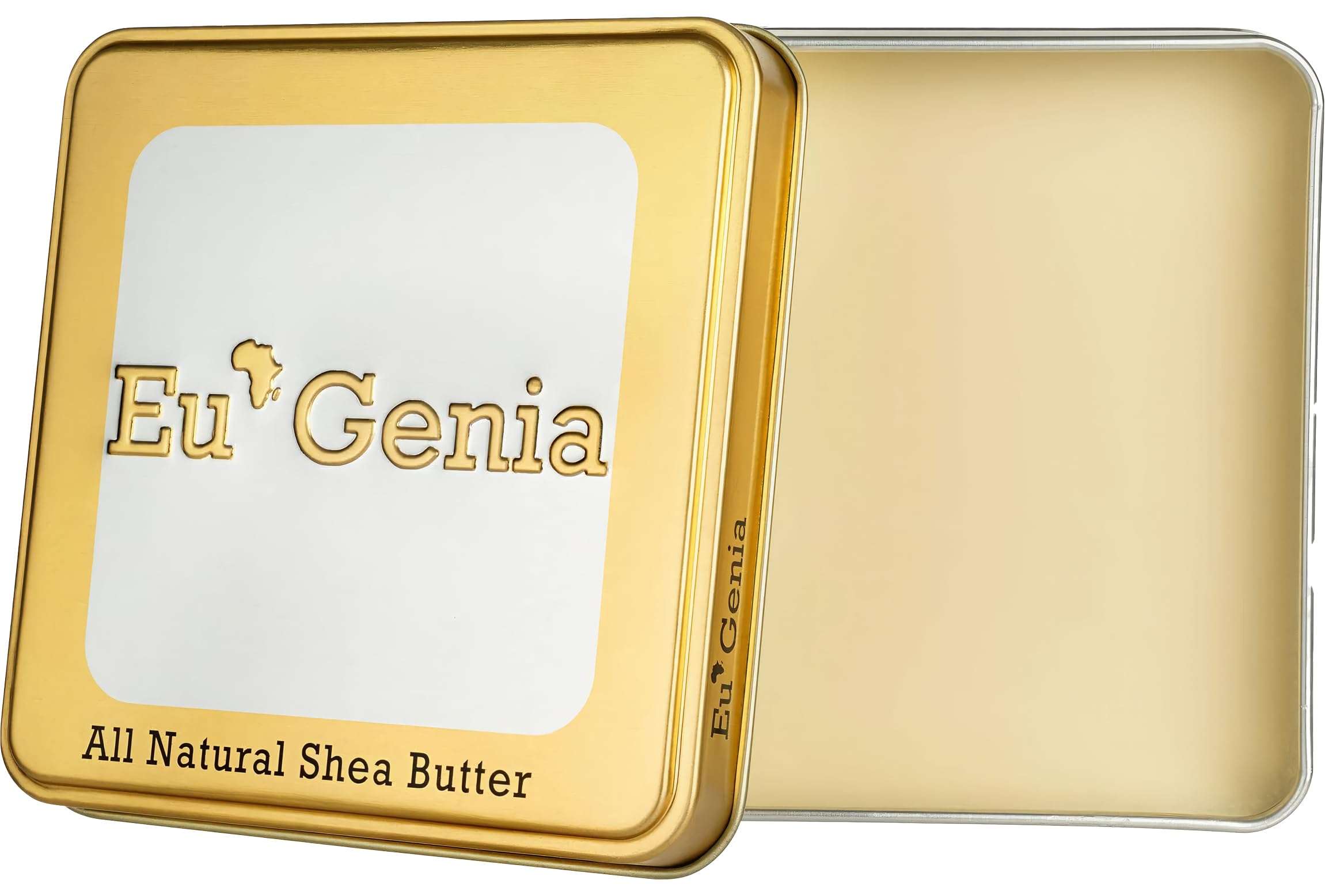 Eu'Genia Anti-Aging Shea Butter Balm: Unscented 12 oz, 100% Pure Unrefined Ghanaian Shea, Premium Face & Body Moisturizer for All Skin and Hair Types 3
