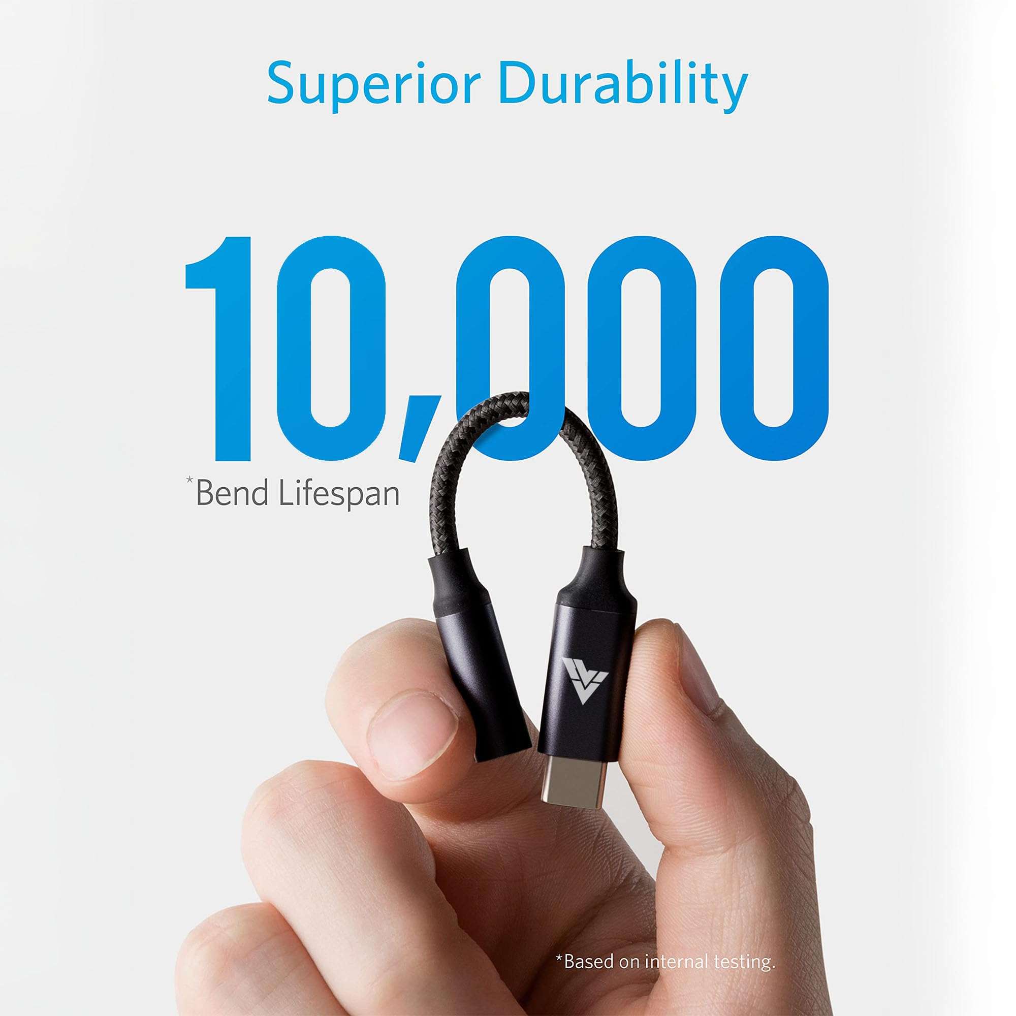 Vaku Luxos® SonicArc Type C to 3.5 mm Jack Digital Audio DAC 24bit/96KHz 3.5mm Connector Aux Cable,Headphone,Earphone USB C Converter/Adapter for Samsung, Oneplus, iPhone 17/16/15,Other Phone- Black 5