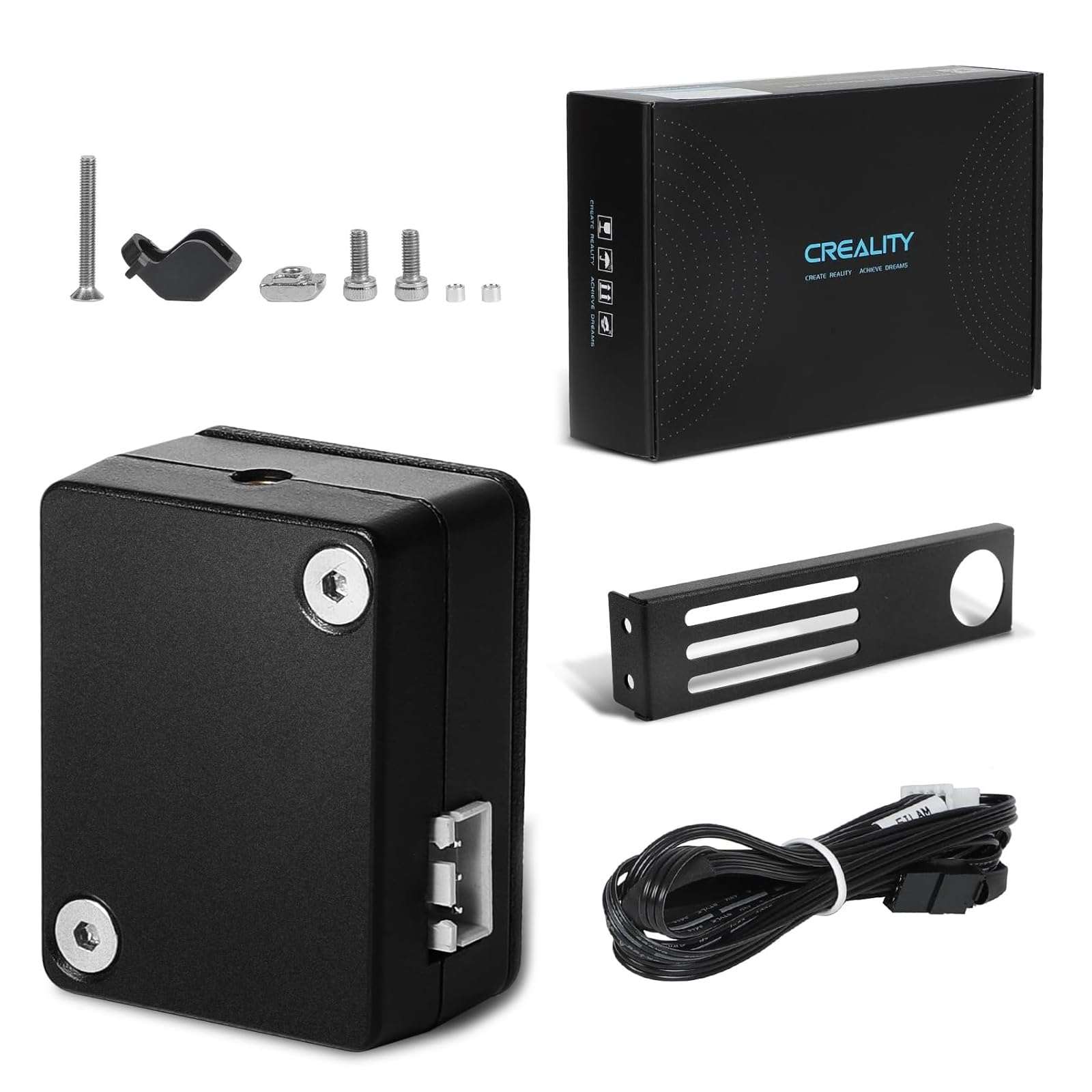 Official Creality Ender 3 V3 SE Filament Runout Sensor, Smart Filament Sensor Break Detection Module Detector Upgrades Feeding Detection for Creality Ender 3 V3 SE/Ender 3 V3 KE 3D Printers