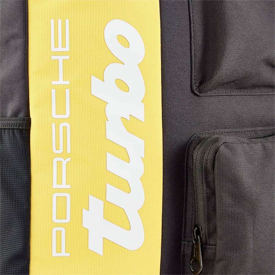 Porsche Motorsports Legacy Backpack, Black, One Size, Classic 3