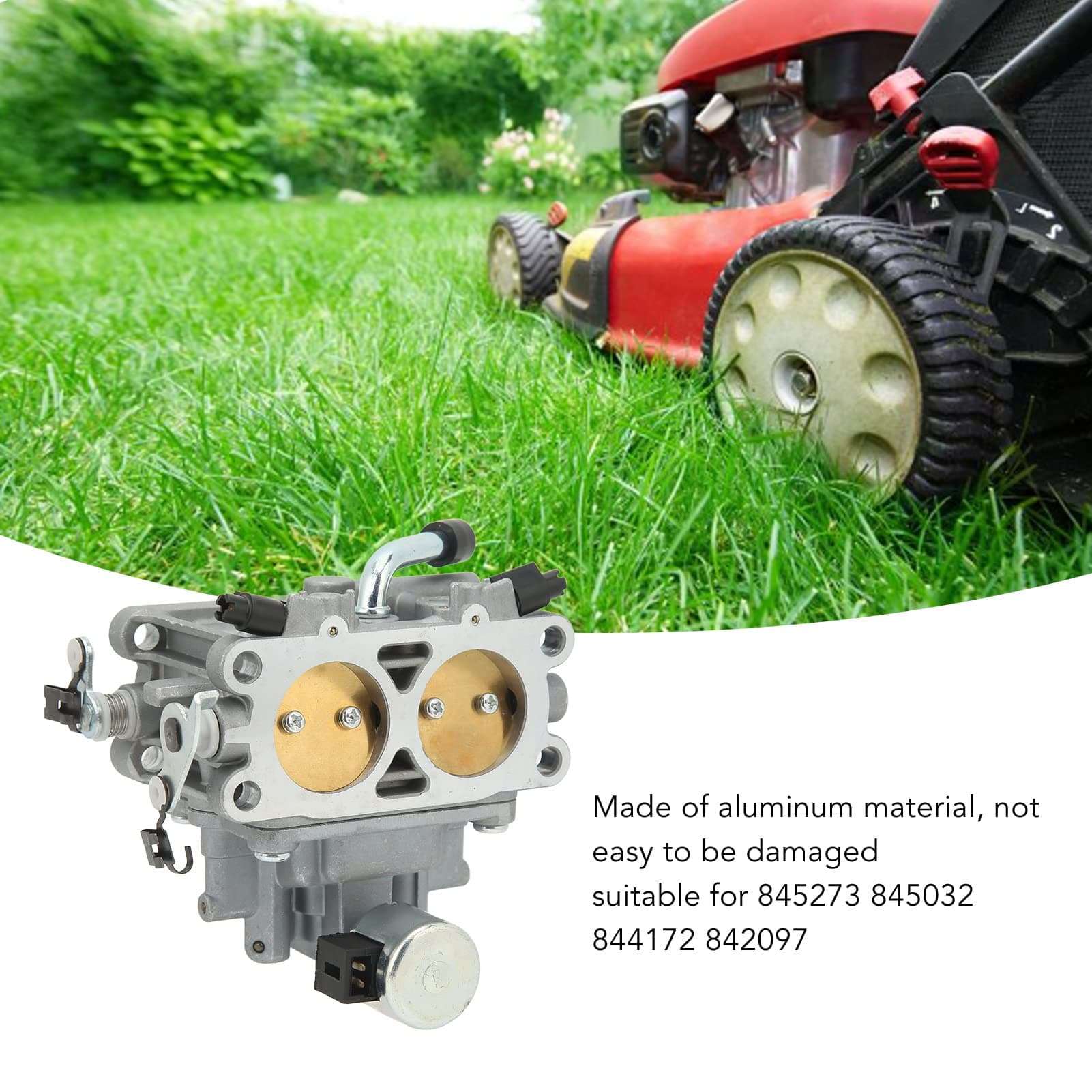 Carburetor Carb, Lawn Mower Carburetor Chainsaw Parts Replacement for 845273 845032 844172 842097 4