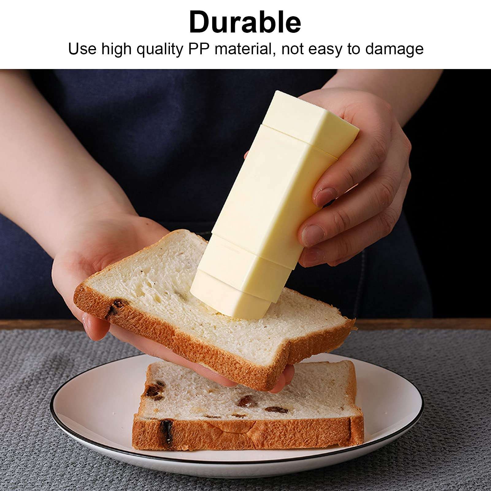 10pcs Upright Butter Stick Holder Rotatable Japanese Style Butter Spreader Kitchen Gadgets for Home Made Bread Cake Cookies 5