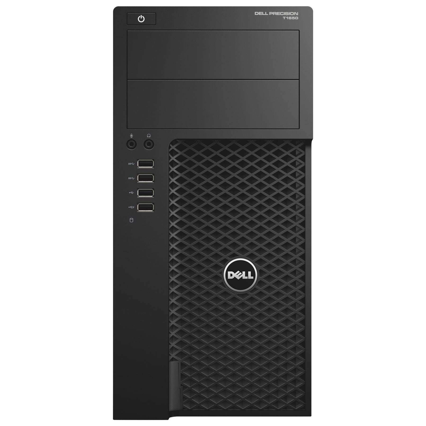 Dell Precision T1650 Tower Fast Desktop Computer PC - Quad Core Intel i5 3rd Gen, 16GB DDR3, 256GB SSD, New Keyboard, Mouse, New WiFi, Windows 10 Home(Renewed) 2