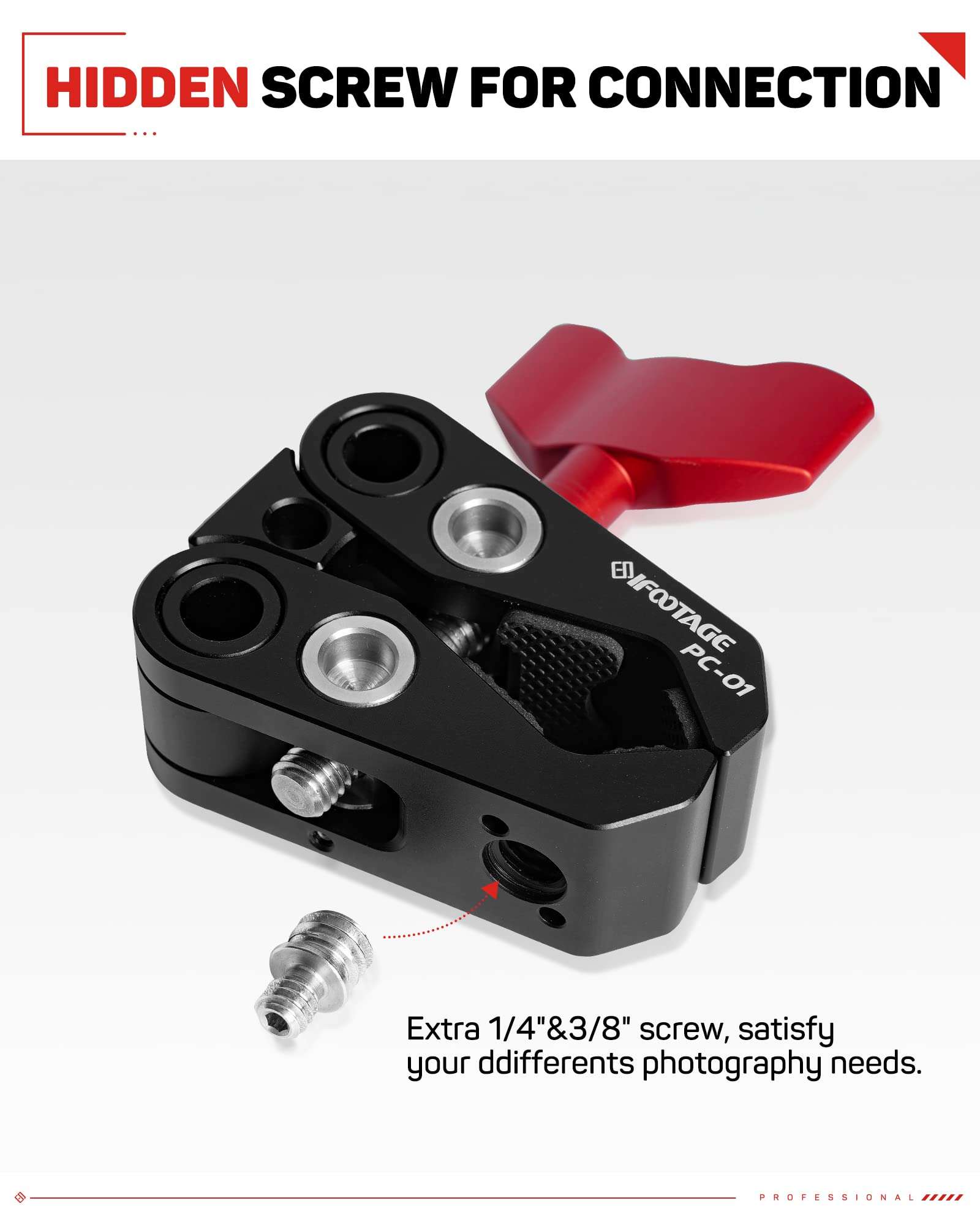 IFOOTAGE Camera Clamp PC-01 5