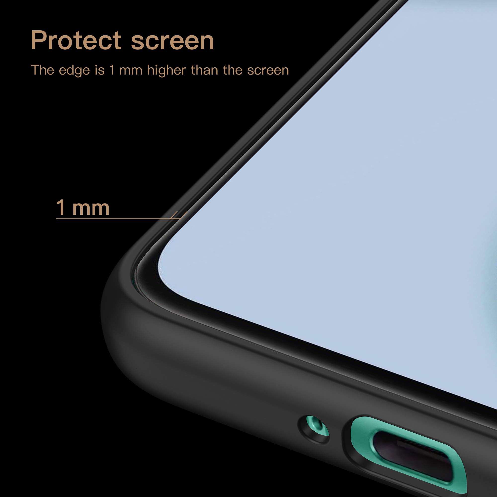 Arkour for OnePlus 8T Case, Premium Ultra-Thin Slim Leather Stylish Elegant Anti-Scratch Shockproof Cover for OnePlus 8T (Brown) 5