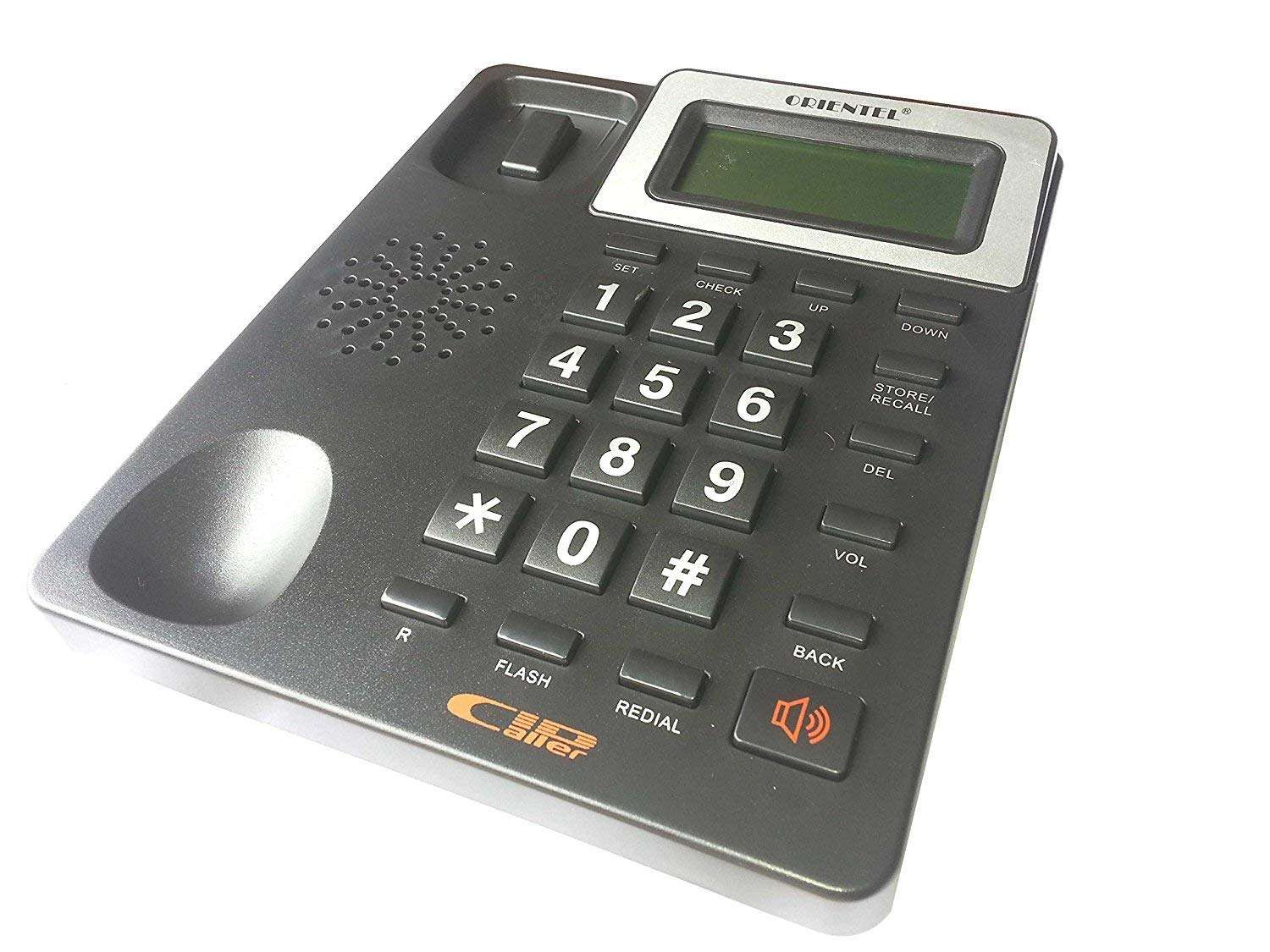 Dhruheer Basic KX-T1566 Landline Caller ID and Speaker Phone Ringer Corded Landline Telephone for Office and Home Purpose 4