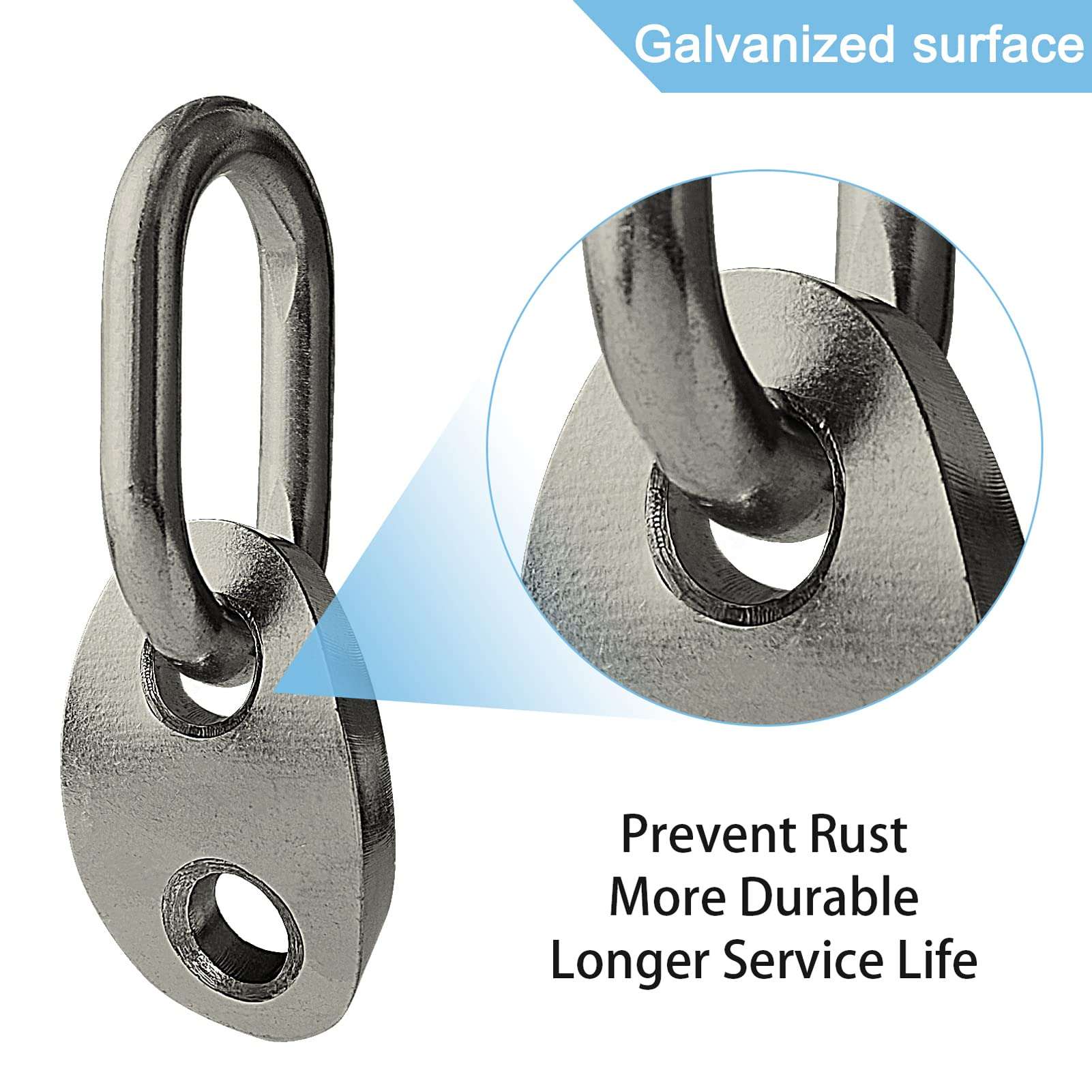 7100 Engine Lifting Bracket Set,8 Sets Engine Lift Bracket Kit, 5,500 lb Capacity Heavy Duty Engine Support Bar for Load Levelers and Lifting Slings (Black) 5