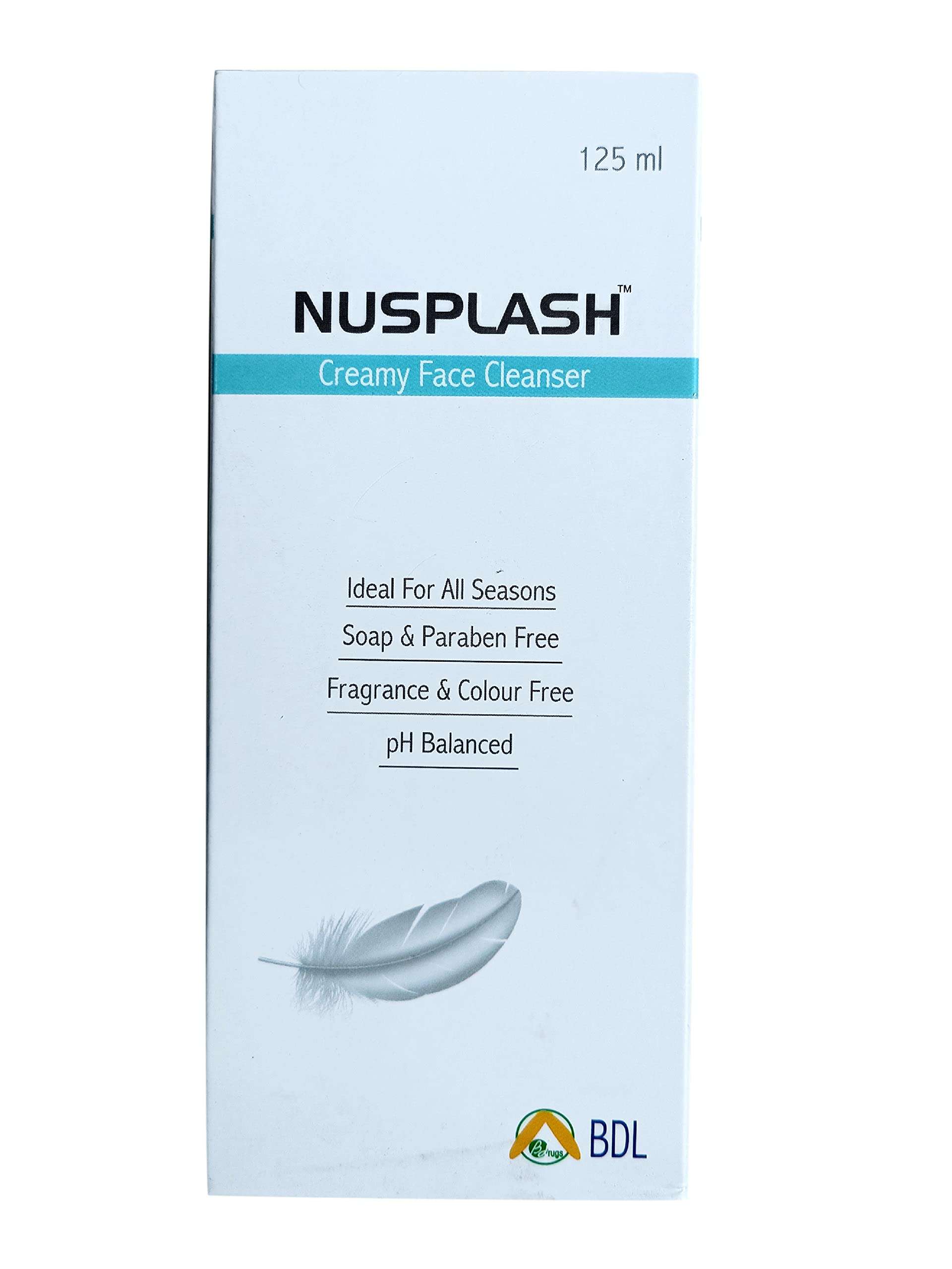 New Nusplash Creamy Face Cleanser 125ml 4