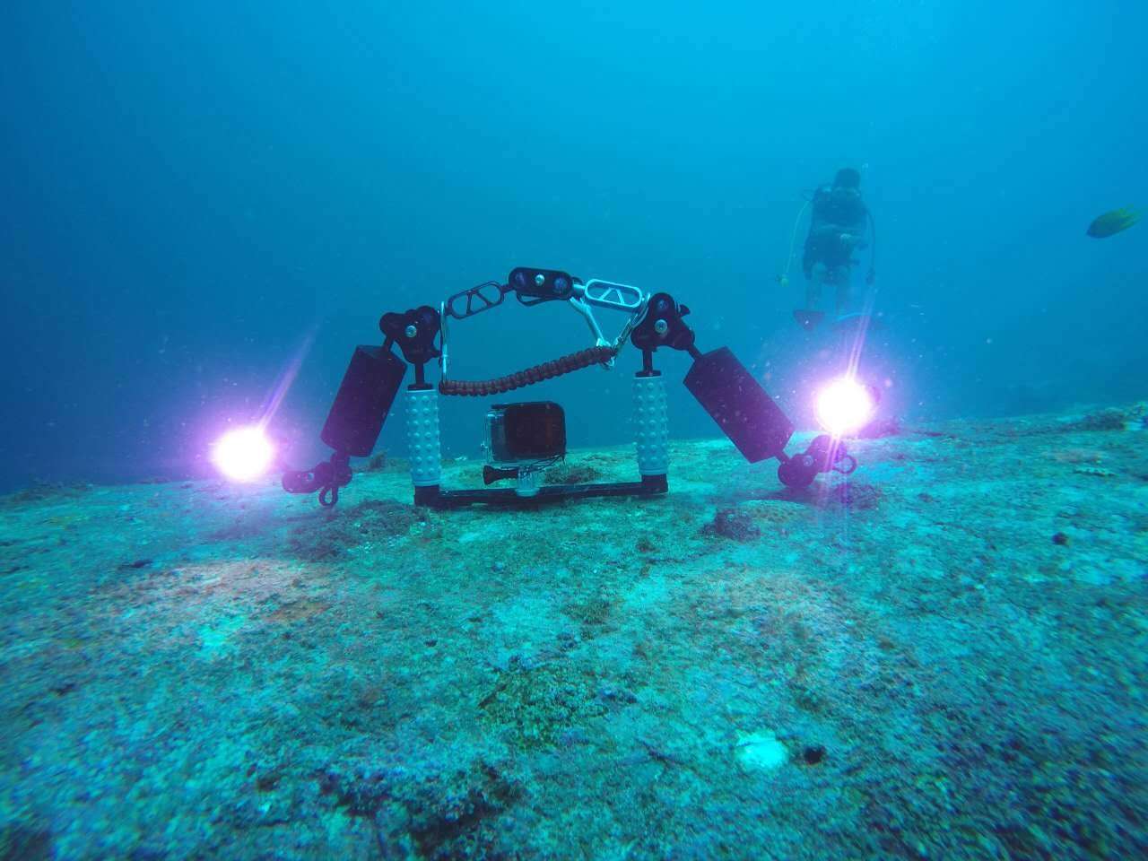 Ano 1 Inch Underwater Ball Clamp Easy Releasing Mounting and Moving Around Clamp for Scuba Diving Video Camera Tray Light Arm System 6