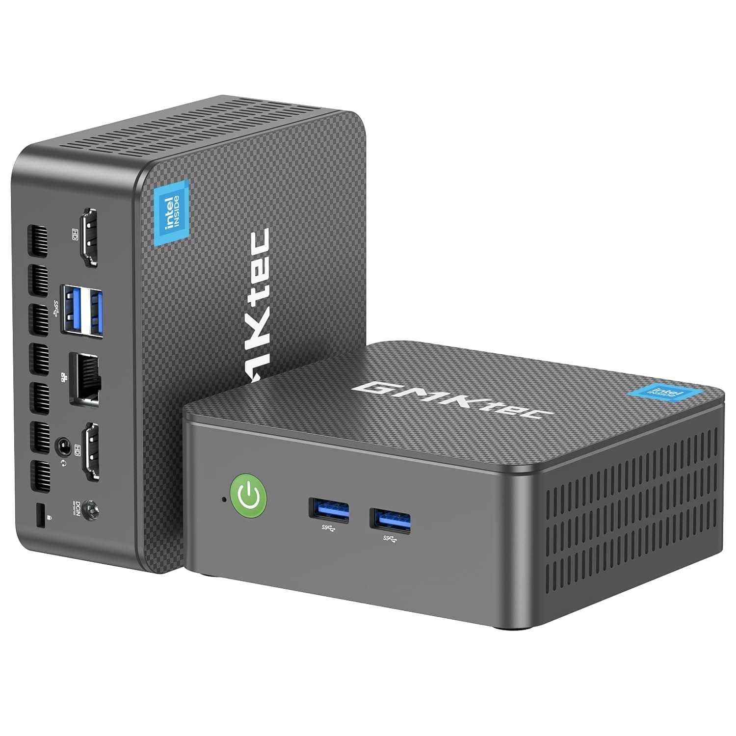 GMKtec Mini PC Computers N95(Turbo 3.4GHz) 16GB DDR4 512GB SSD Desktop Computer 4K Dual HDMI Display/3x USB3.2/WiFi 5 BT5.0/RJ45 Ethernet Nucbox G3S 1