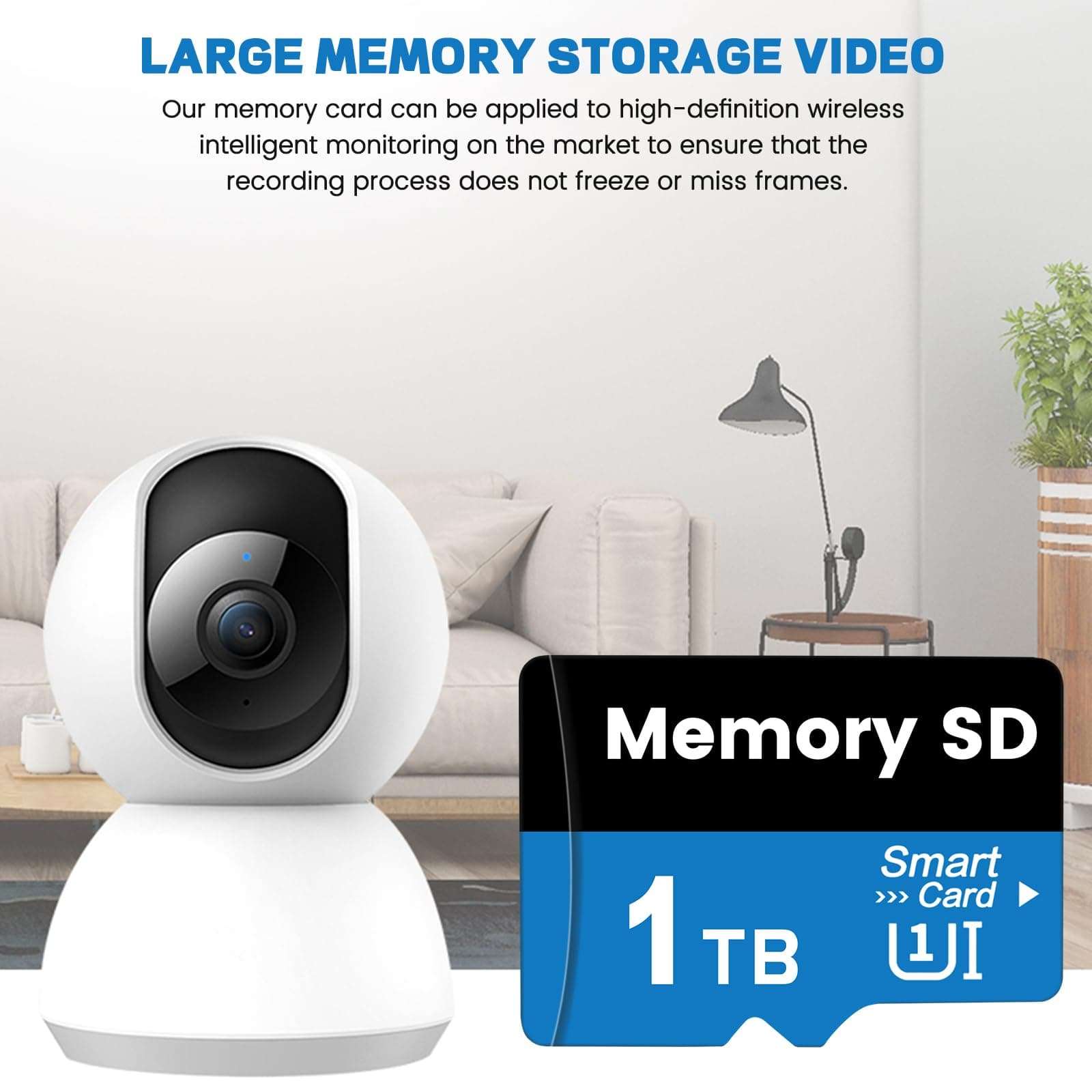 passdise 1TB Waterproof SD Memory Card - Large Capacity 1024GB Mini High Speed TF Card for Cameras, Tablets, Computers 3