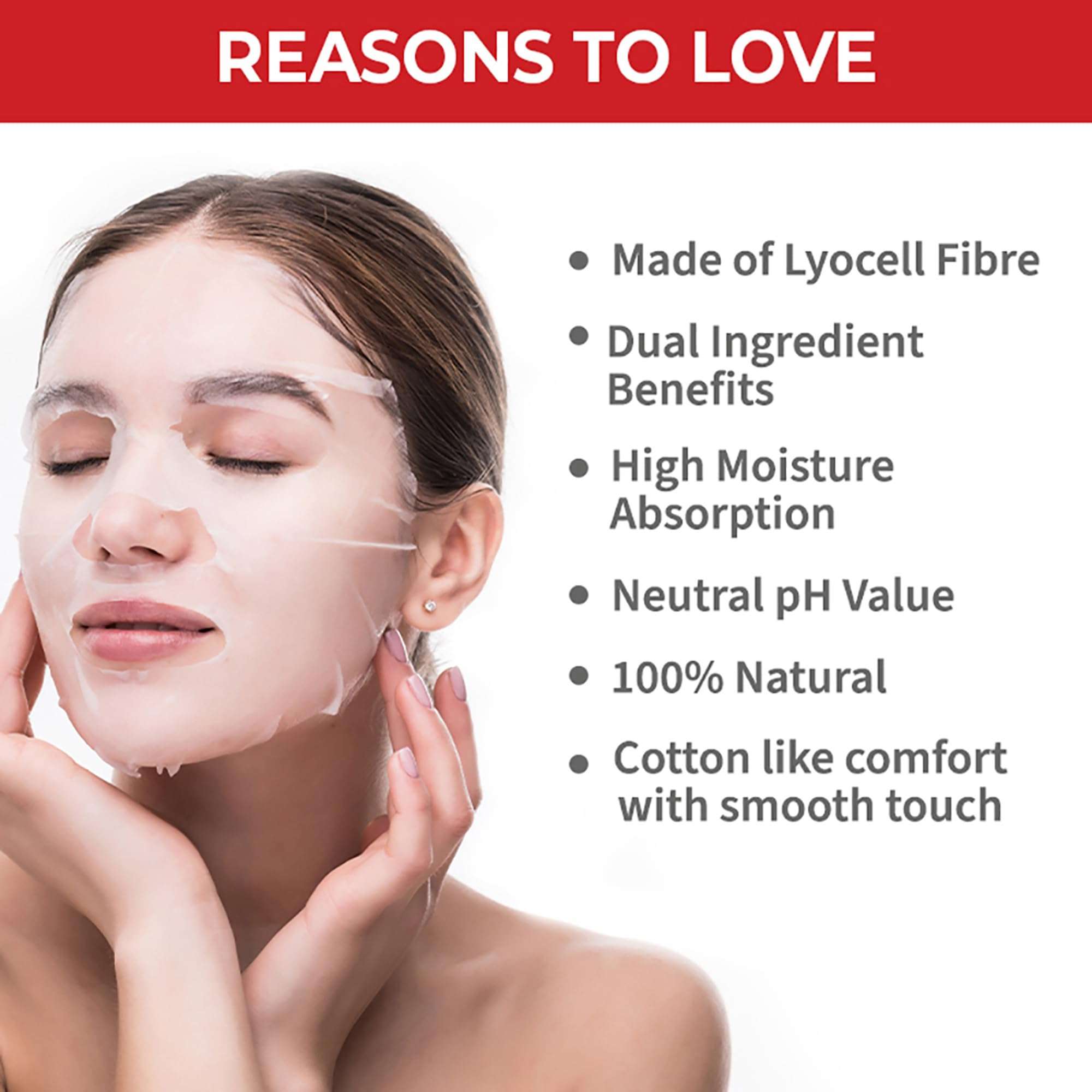 Nykaa Naturals Skin Secrets Sheet Mask - Rose and Goat Milk for Women - 1 Pc Mask 3