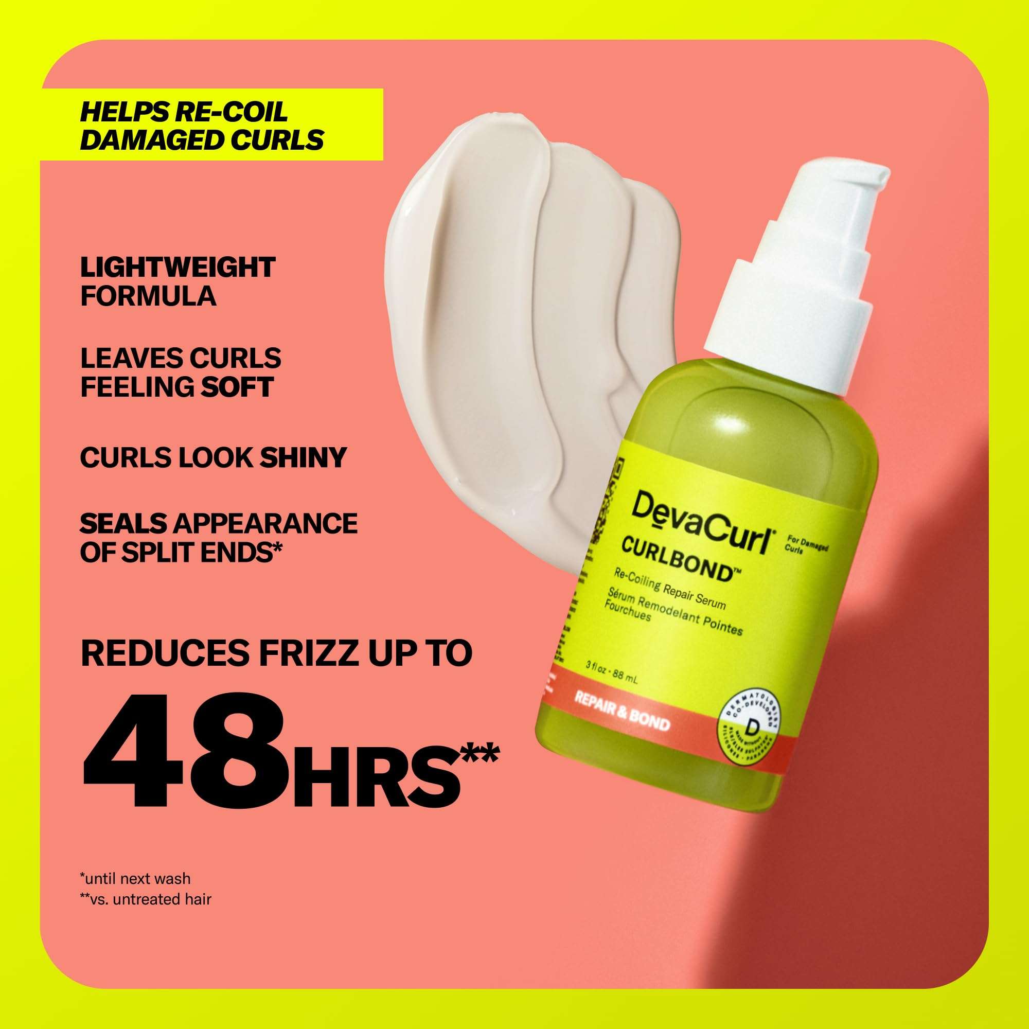 DevaCurl CurlBond Re-Coiling Repair Serum, 3 fl. oz 2