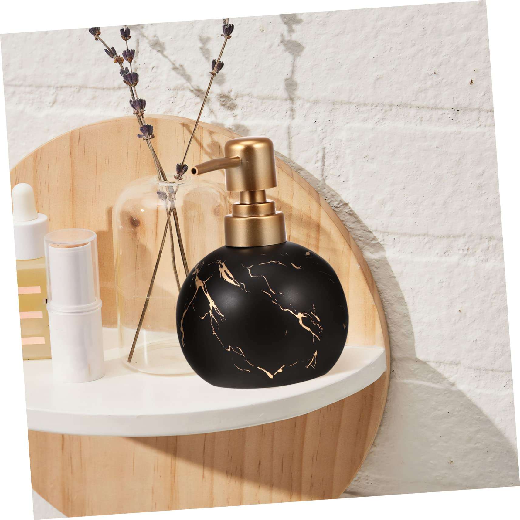 1pc Bottled Dispenser Spray Bottles for Essential Oils Plastic to Go Containers Foaming Soap Refillable Lotion Container Pump Bottle Refillable Liquid Travel Ceramics Gel Shampoo/870 3