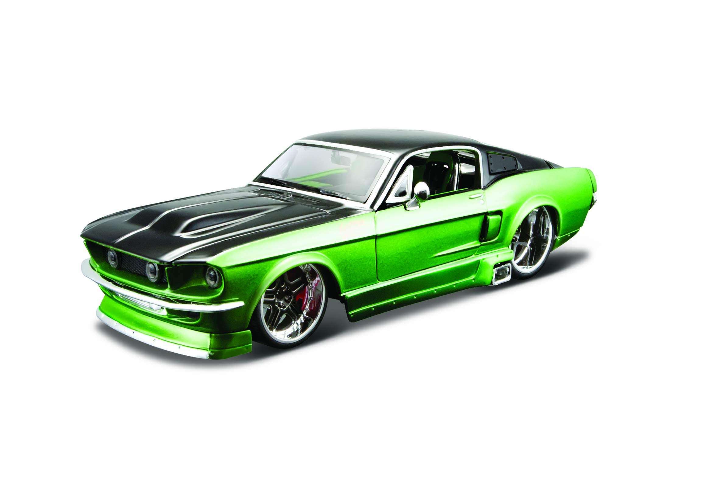 Maisto 1:24 Scale All Star Assembly Line 1967 Ford Mustang GT Diecast Model Kit - Colors May Vary 6