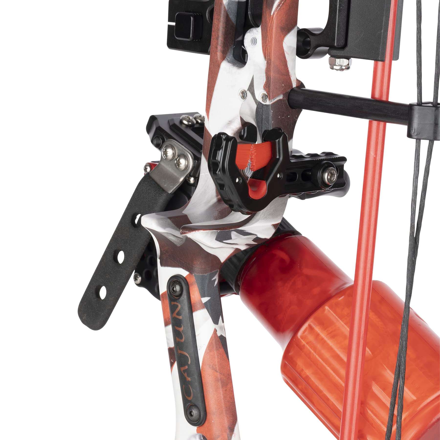 Cajun Bowfishing Sucker Punch Pro Bowfishing Bow, Right Hand, Patriot 4