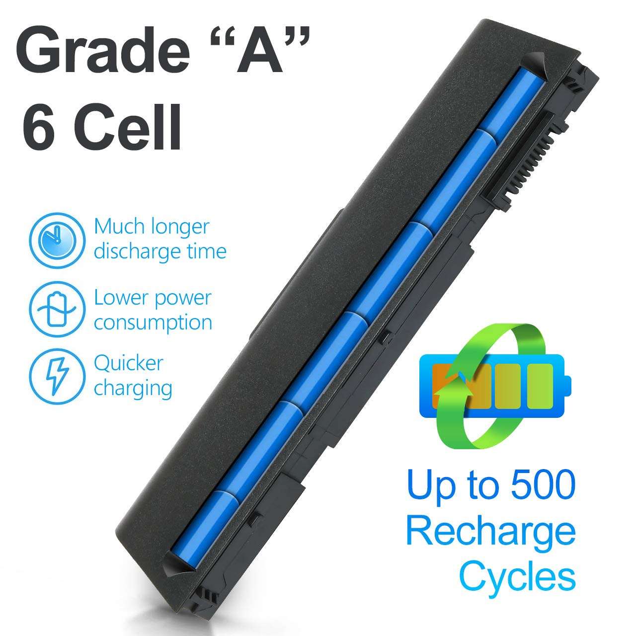 New Laptop Battery for Dell Latitude E6420 E6520 T54FJ E6430 E6530 E5420 E5430 E5520 E5530 Fits M5Y0X 312-1163 312-1242 HCJWT 5