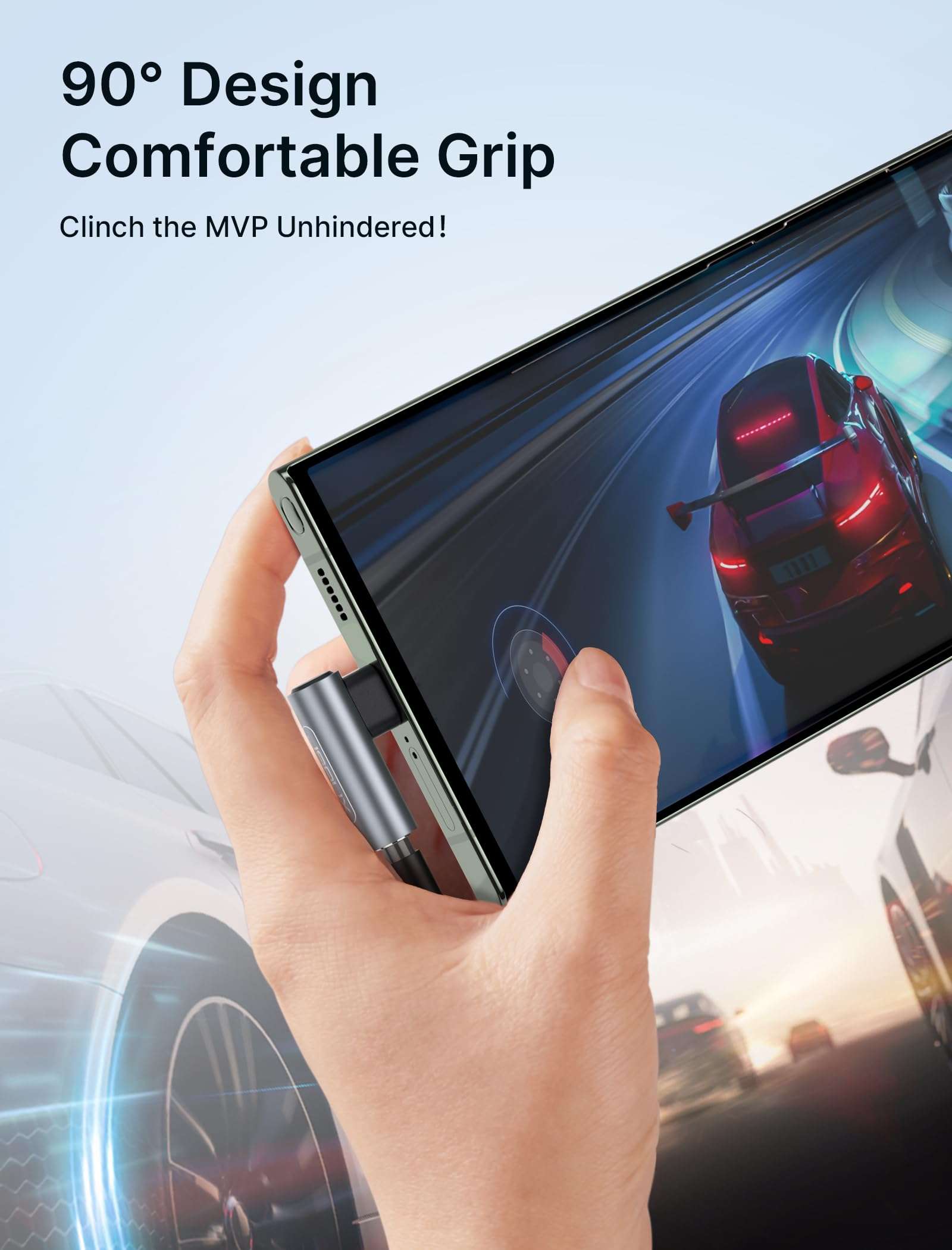 JSAUX USB Type C to 3.5mm Female Headphone Jack Adapter, USB C to Aux Audio Dongle Cable Compatible with Pixel 4 3 2 XL, Galaxy S22 S21 S20 S20-5G Ultra S20+ Note 20 10 S10 S9 Plus iPad Pro-Grey 4