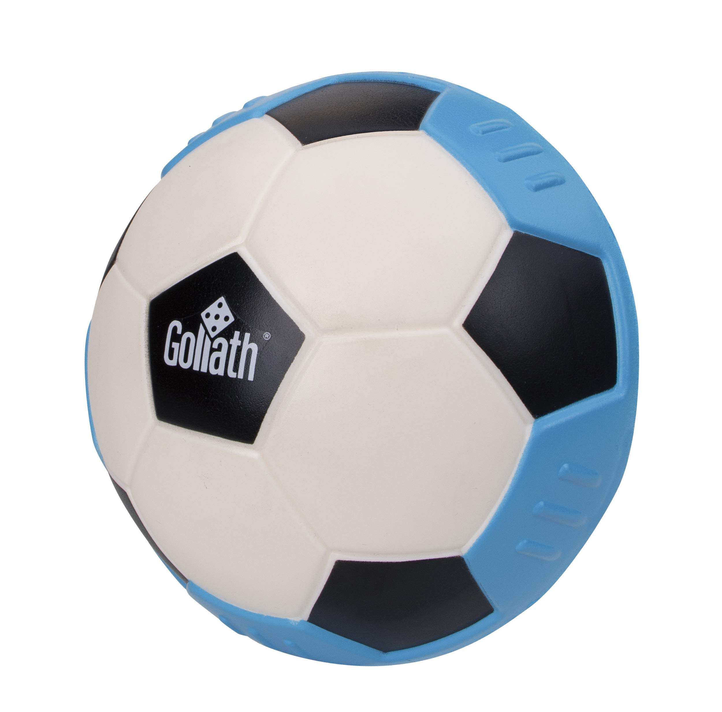 Goliath Sports Soccer Slider Soft Soccer Ball Shaped Foam Slider Effortlessly Glides Over Smooth Surfaces - for Indoor Game Play, Blue 5
