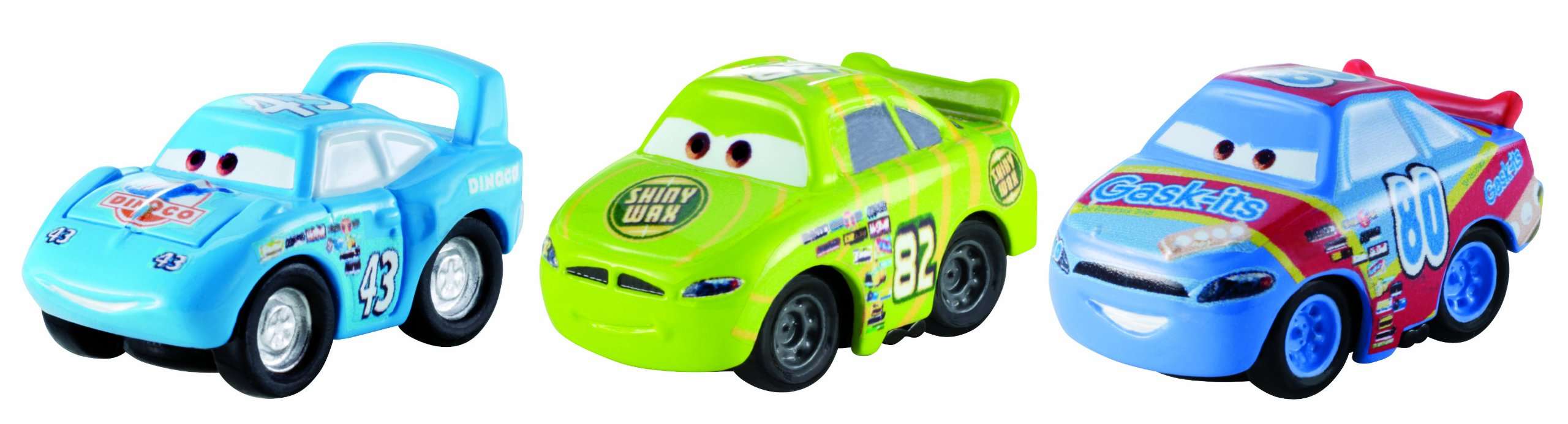 Disney Cars Toys Micro Drifters Cars, 4-Pack 1