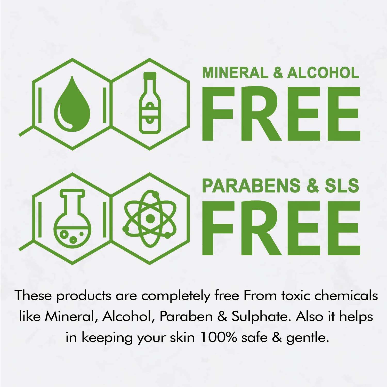 Nutriglow Neem & Tulsi Face Wash With Aloe Vera Extract For Cleanser, Pimple Care Solution, Fresh Feel Purifying, Removes Impurities, 65ml Each, Pack of 2 6