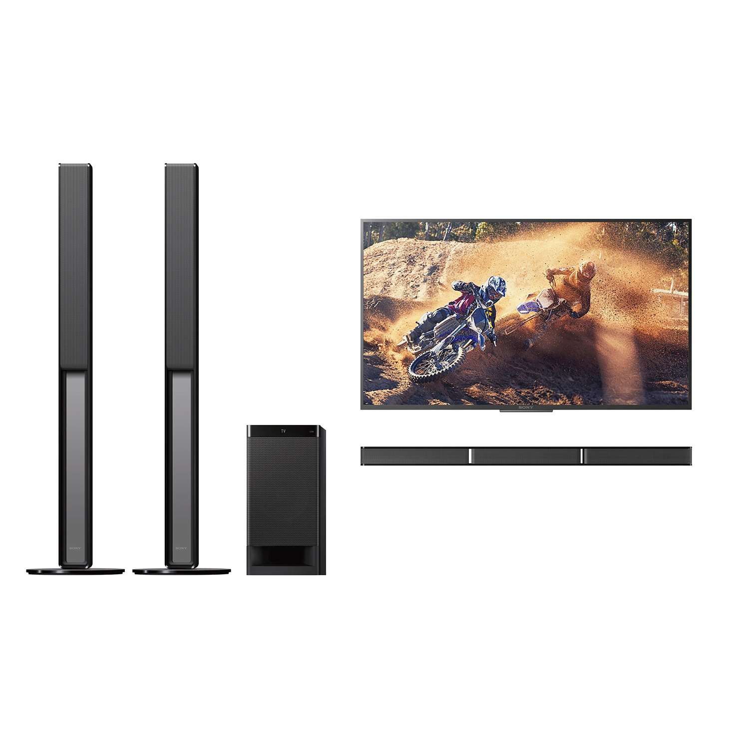 Sony HT-RT40 600 Watt Real 5.1 Channel Wireless Bluetooth Soundbar with Dolby (Black) 2
