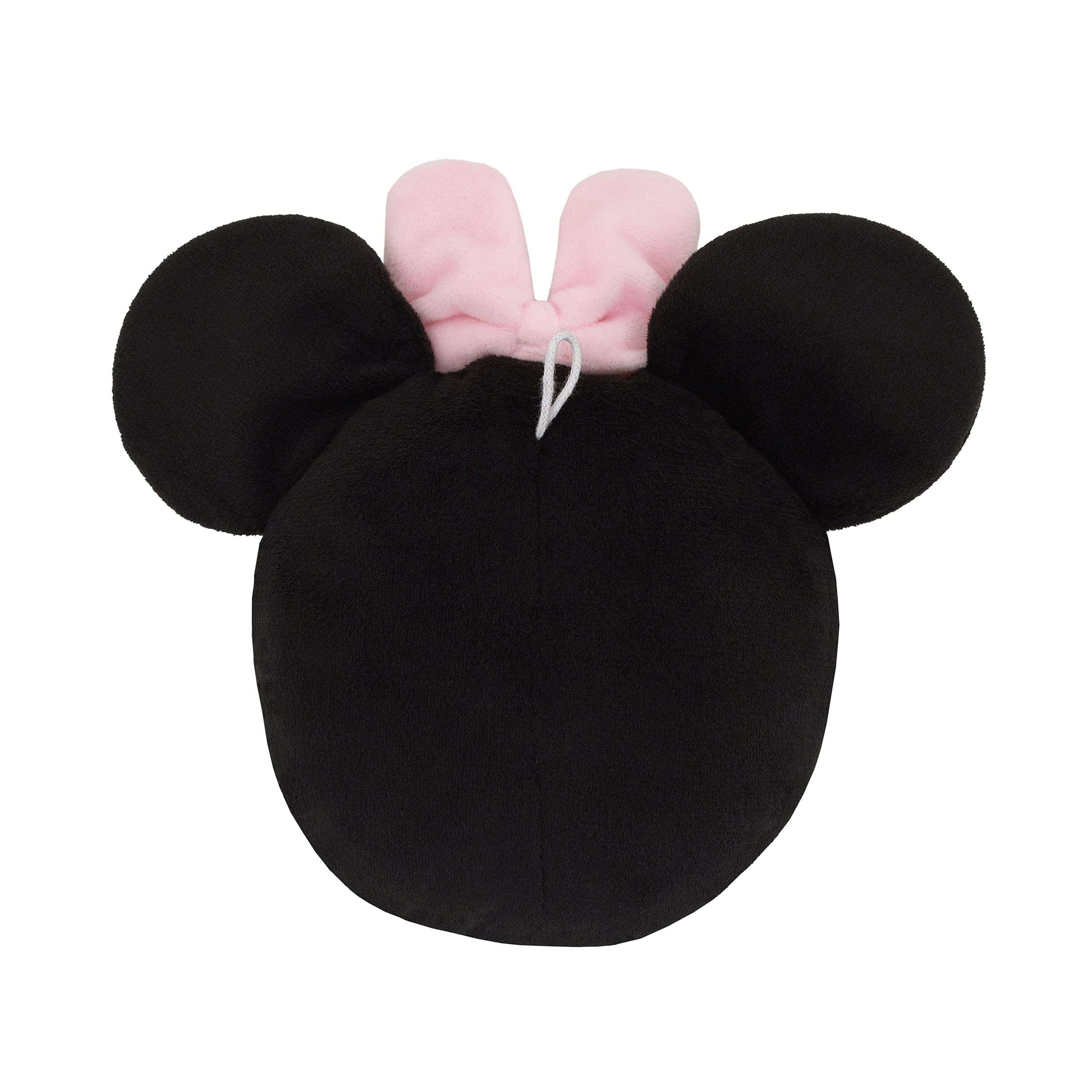 Disney Minnie Mouse Shaped Black Plush with Pink Bow 3 Piece Wall Décor 5
