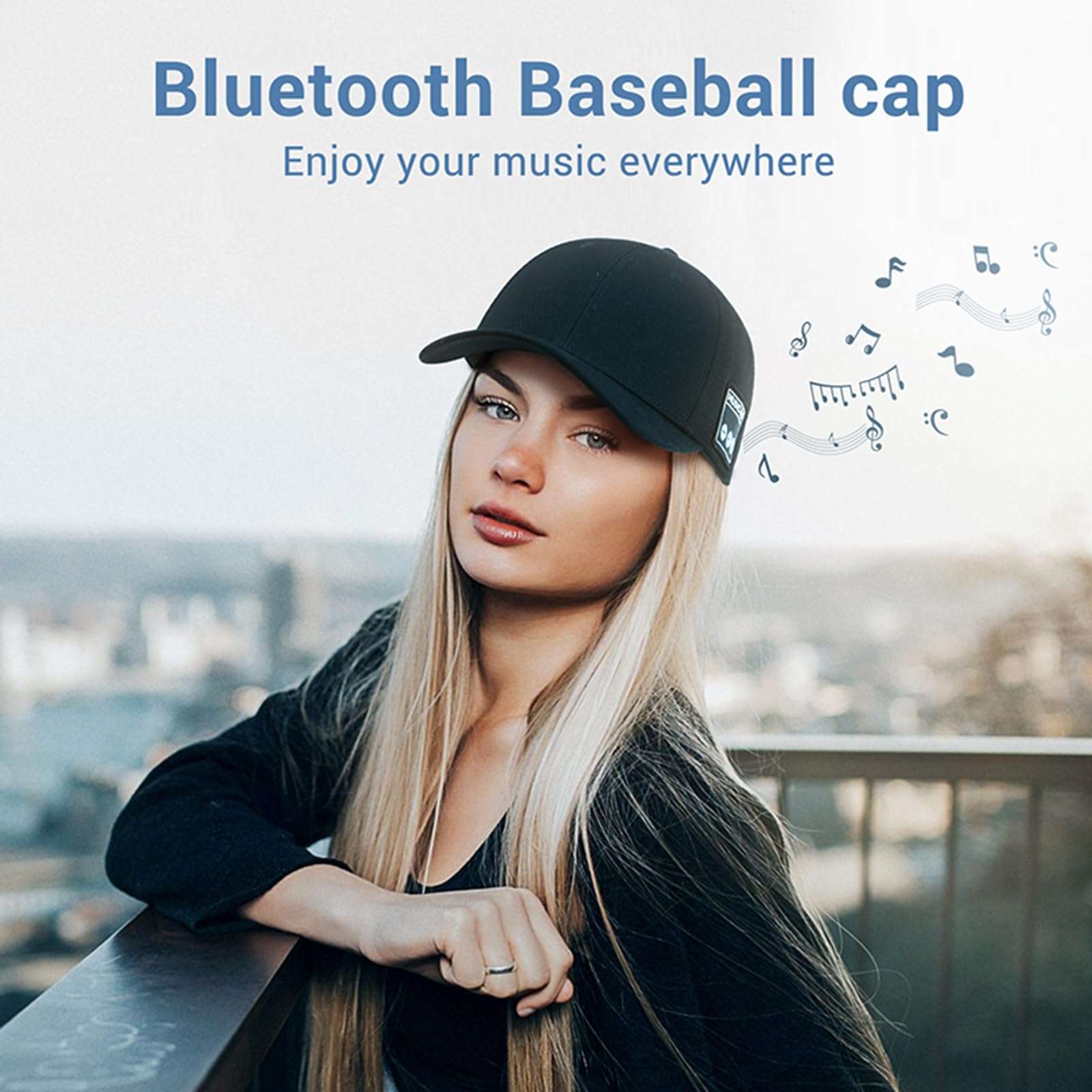 Ttbesmi Blue Tooth Portable Speakers Speaker Wireless Outdoor Parlantes WiFi Speaker Portable Speakers with Speakers Gorro Gorra Con Bocinas Bluetooth 3