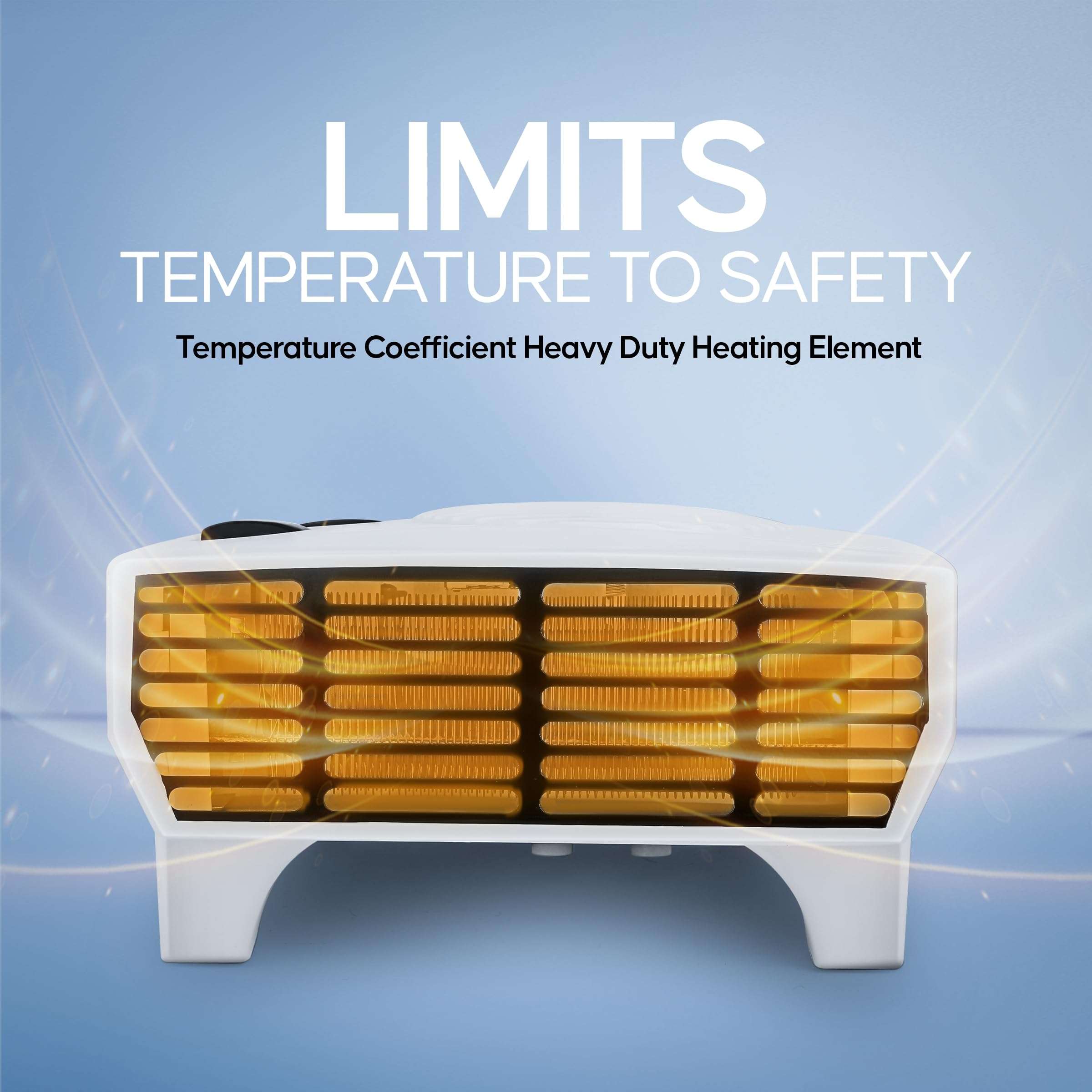 Longway Magma 2000/1000 W Fan Room Heater with ISI Approved (White) 4