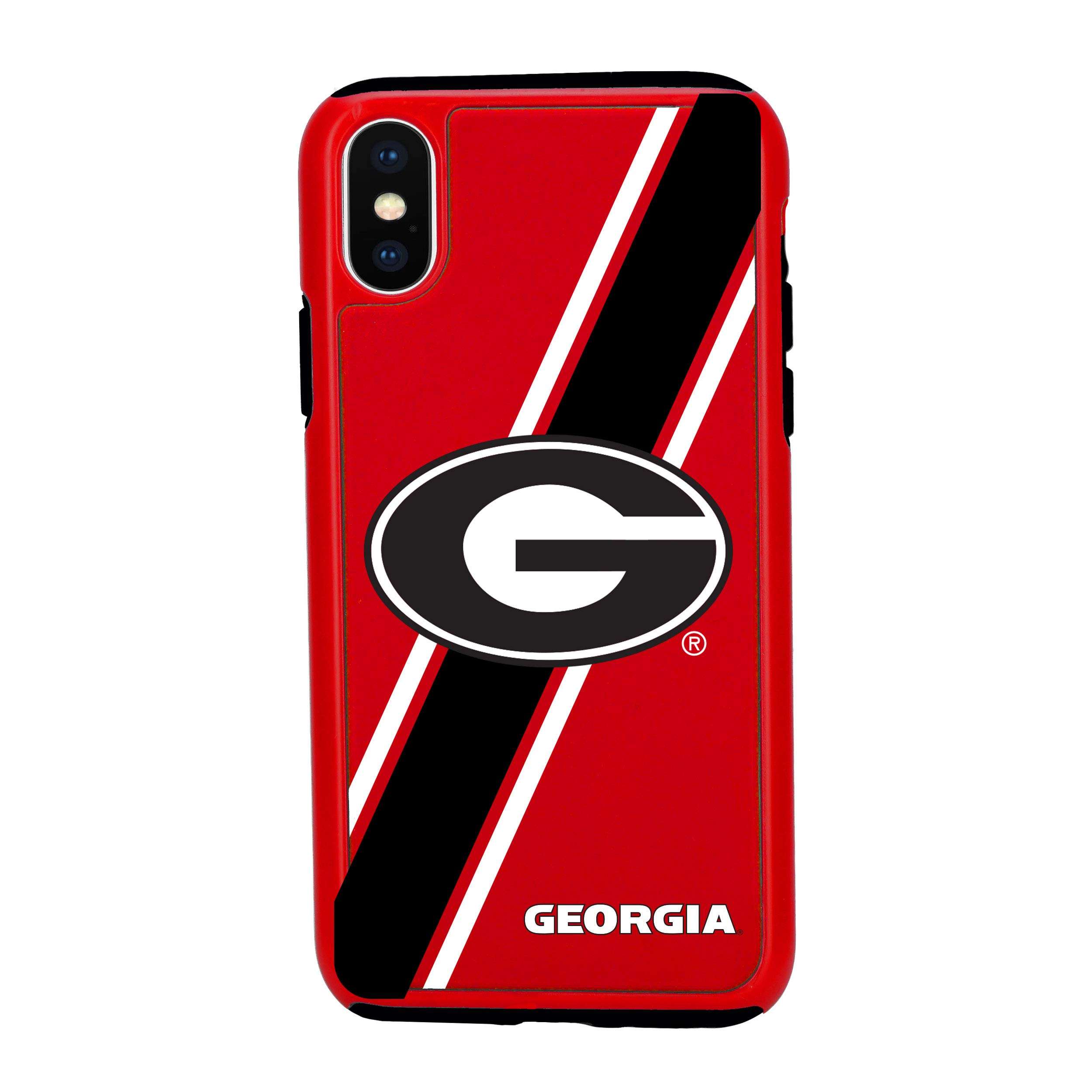 iPhone Xs MAX Impact Series Dual Layered Protective Case for NCAA Georgia 1