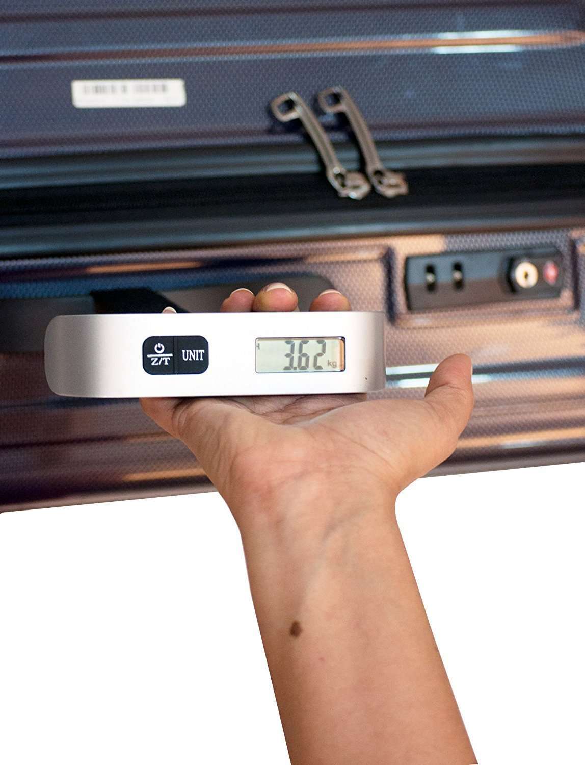 Home Buy,Black Durable 50Kg Luggage Scale (With Extra Battery) 3